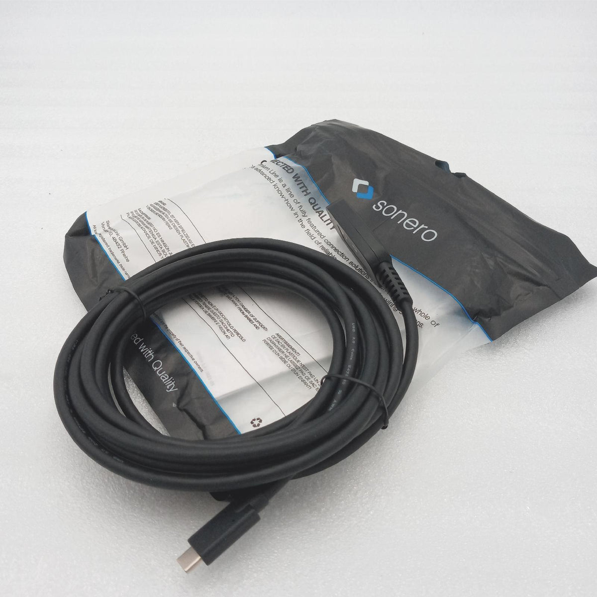 Sonero USB 3.2 Verlängerungskabel USB-C aktiv 5 GB/s Signalverstärker 5 0m