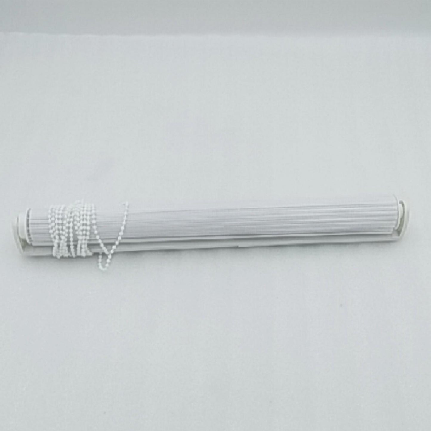 Blindecor - Indus doppelrollo klemmfix ohne bohren - duo rollo klemmfix Gebrochenes Weiß - 47 x 180 cm (Breite x Länge) Stoffgröße 44 x 175 cm