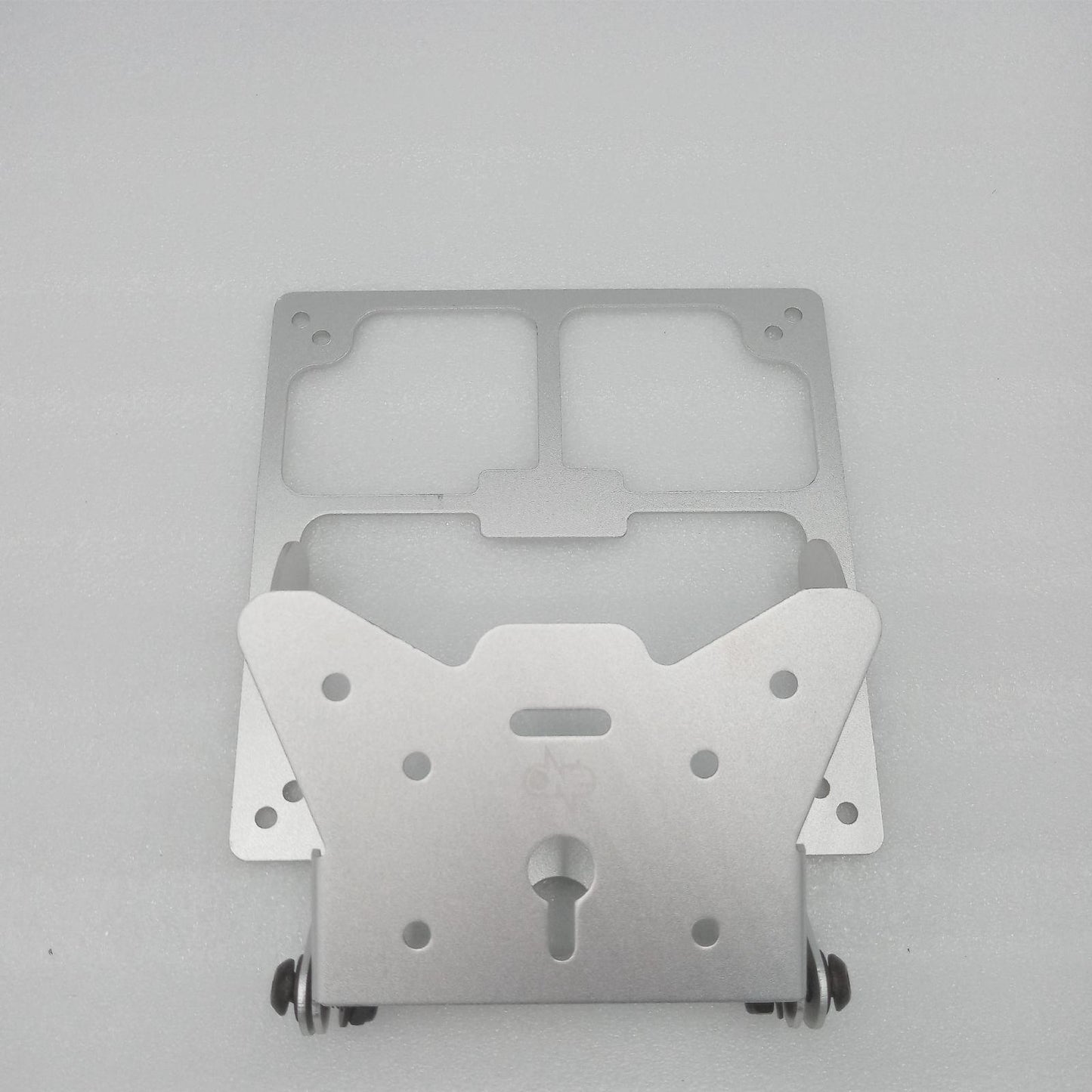 Porta Targa Moto Zubehör Aluminium Chrom Motorradzubehör Kennzeichenhalter für Motorrad