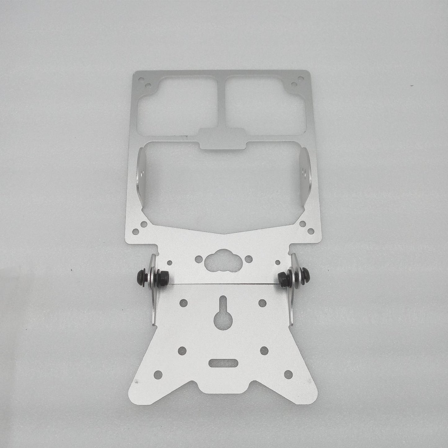 Porta Targa Moto Zubehör Aluminium Chrom Motorradzubehör Kennzeichenhalter für Motorrad