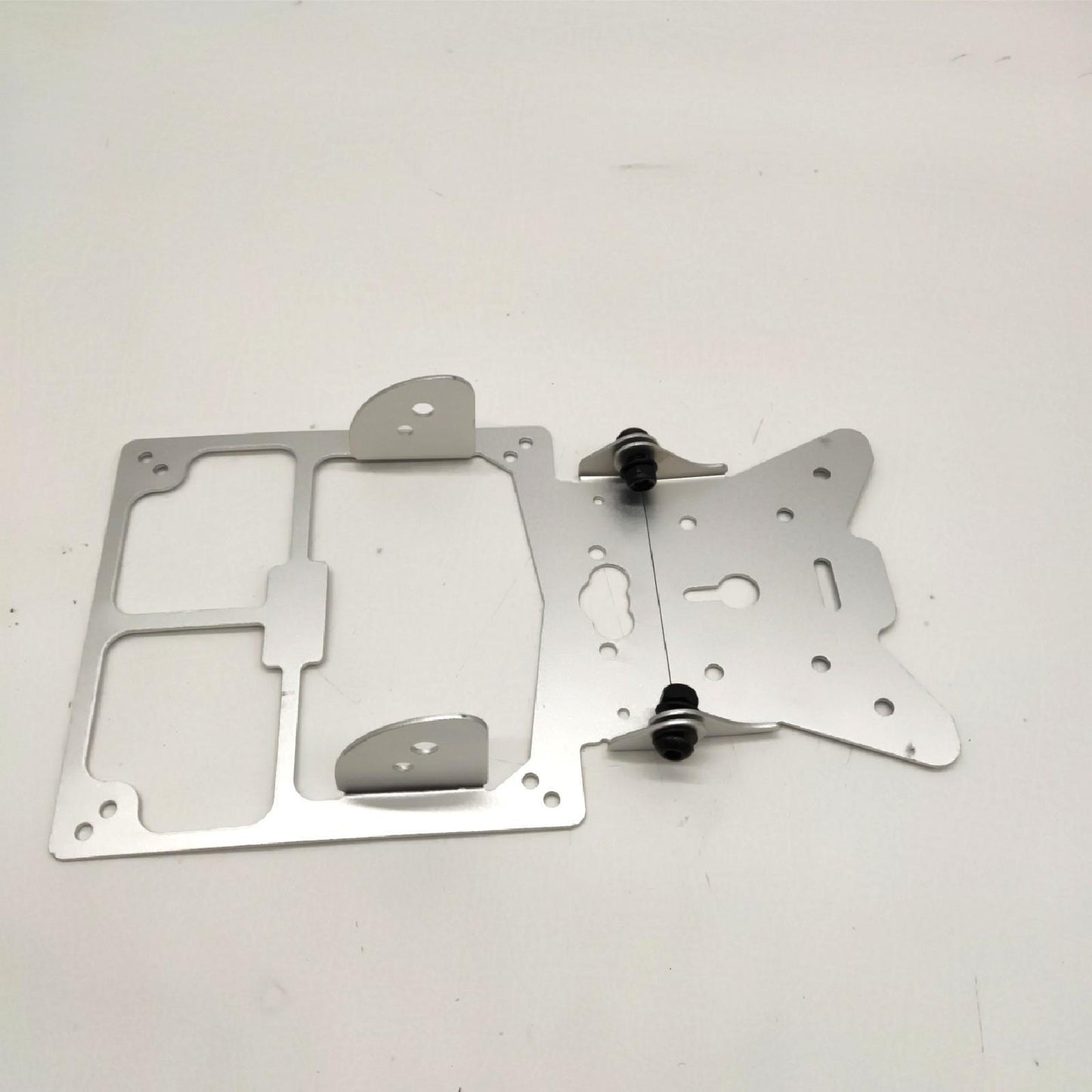 Porta Targa Moto Zubehör Aluminium Chrom Motorradzubehör Kennzeichenhalter für Motorrad