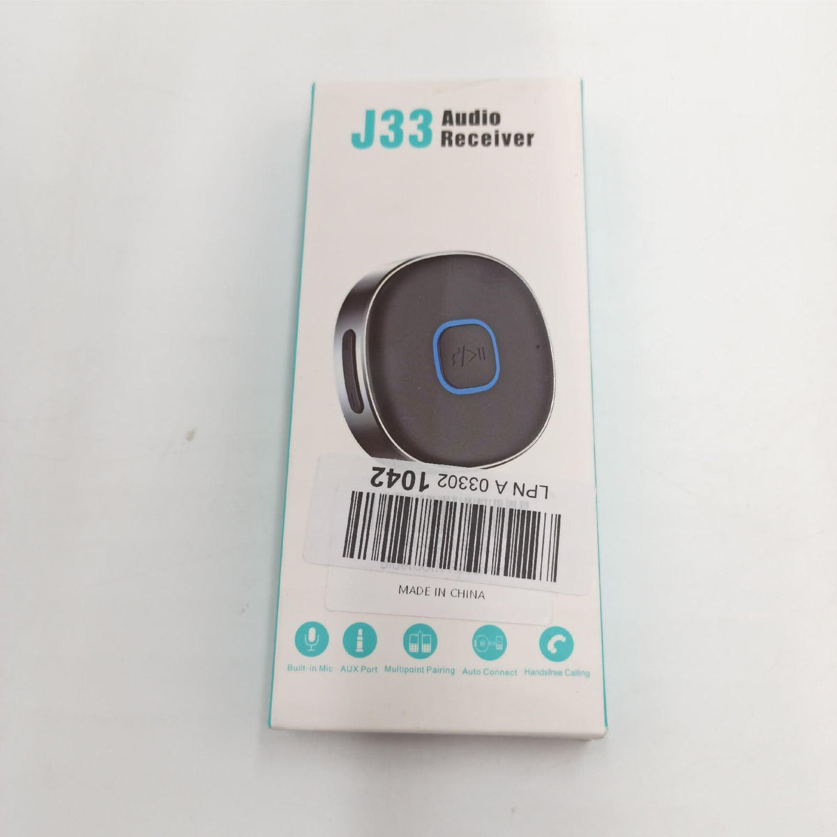 Horjor Bluetooth Adapter Autozubehör Unterhaltungselektronik Dual Verbindung 16 Stunden Spielzeit