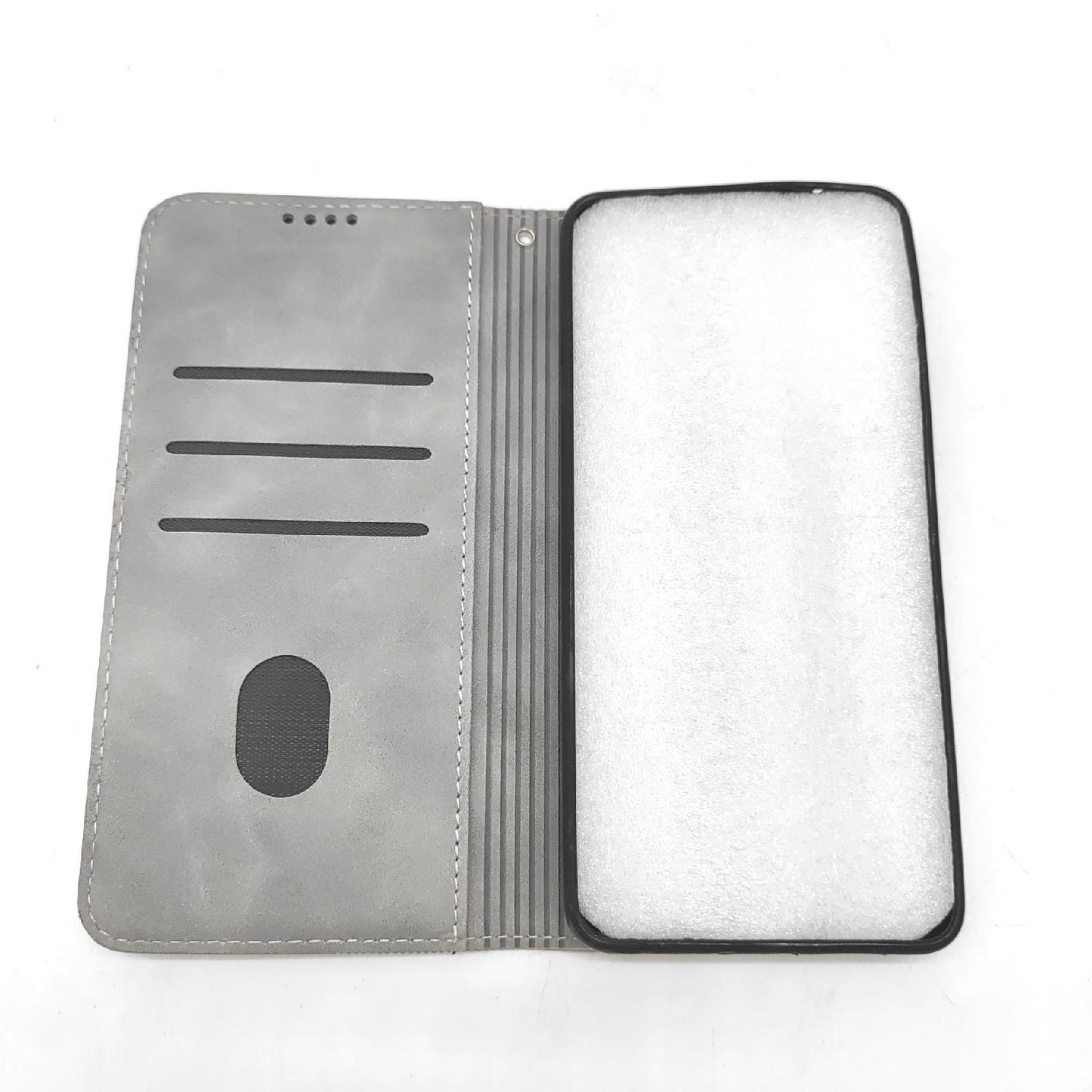 Samsung Handyhülle Flip Hüllen Samsung Galaxy A53 5G Schutz elegant Kartenfach Schwarz