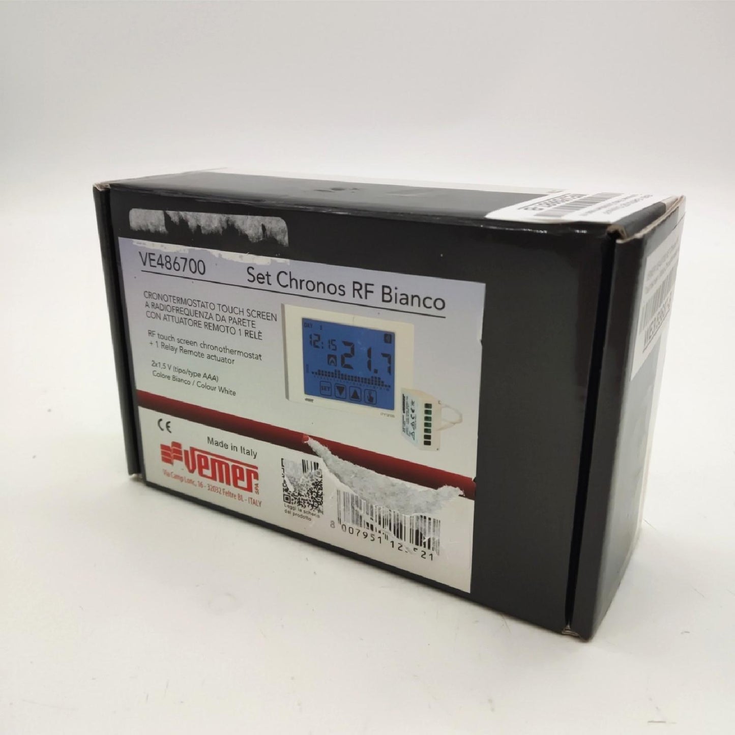 Vemer Spa VE486700 Thermostat, Weiß