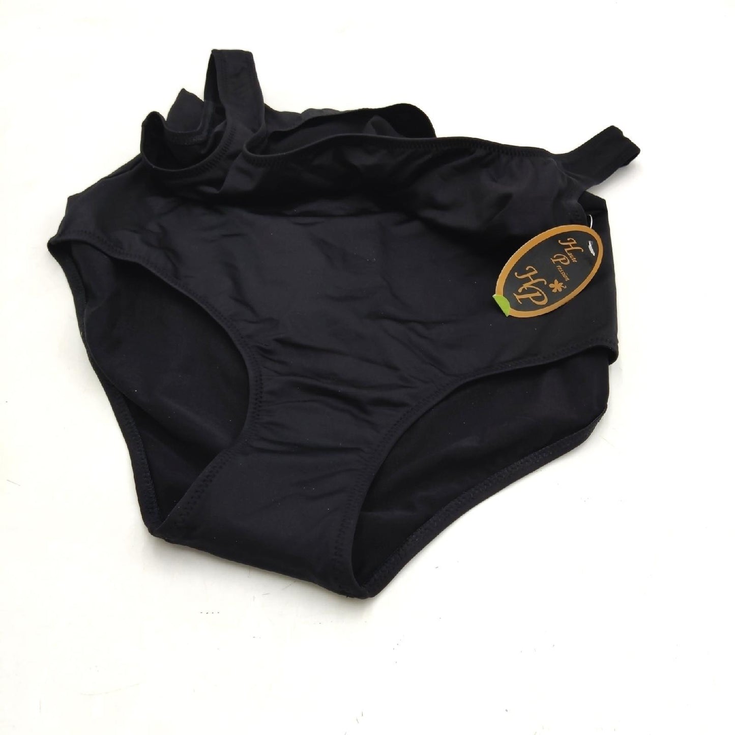 Haute Pression Badeanzug Damen Badekleidung A8002 Elegant Schwarz große 42