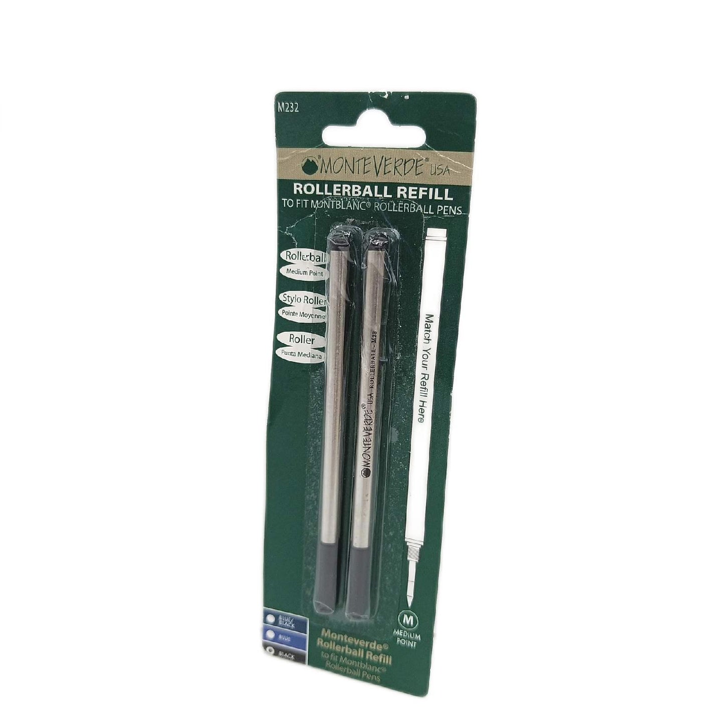 Montblanc Schreibgerät Schreibwaren J232301 Tintenpatronen Set Auffüllbar Flüssigkeit