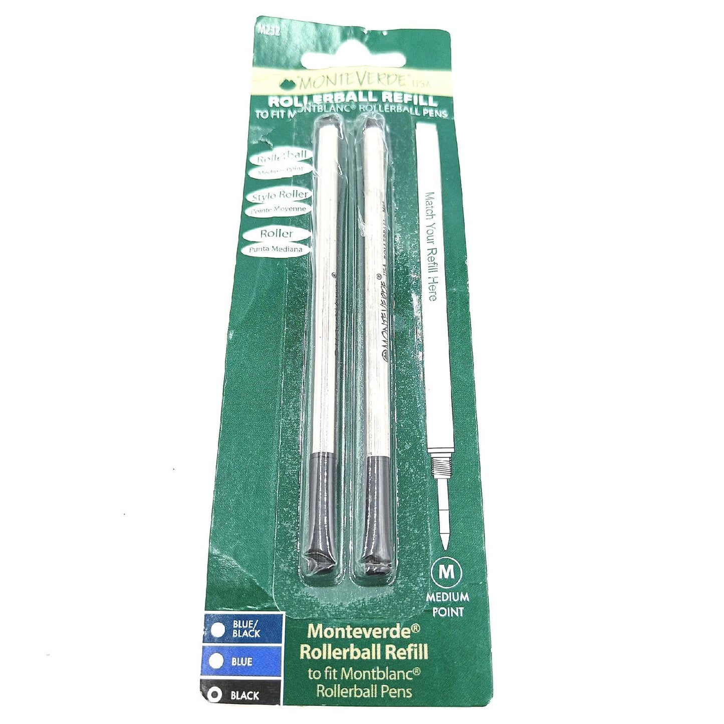 Montblanc Schreibgerät Schreibwaren J232301 Tintenpatronen Set Auffüllbar Flüssigkeit