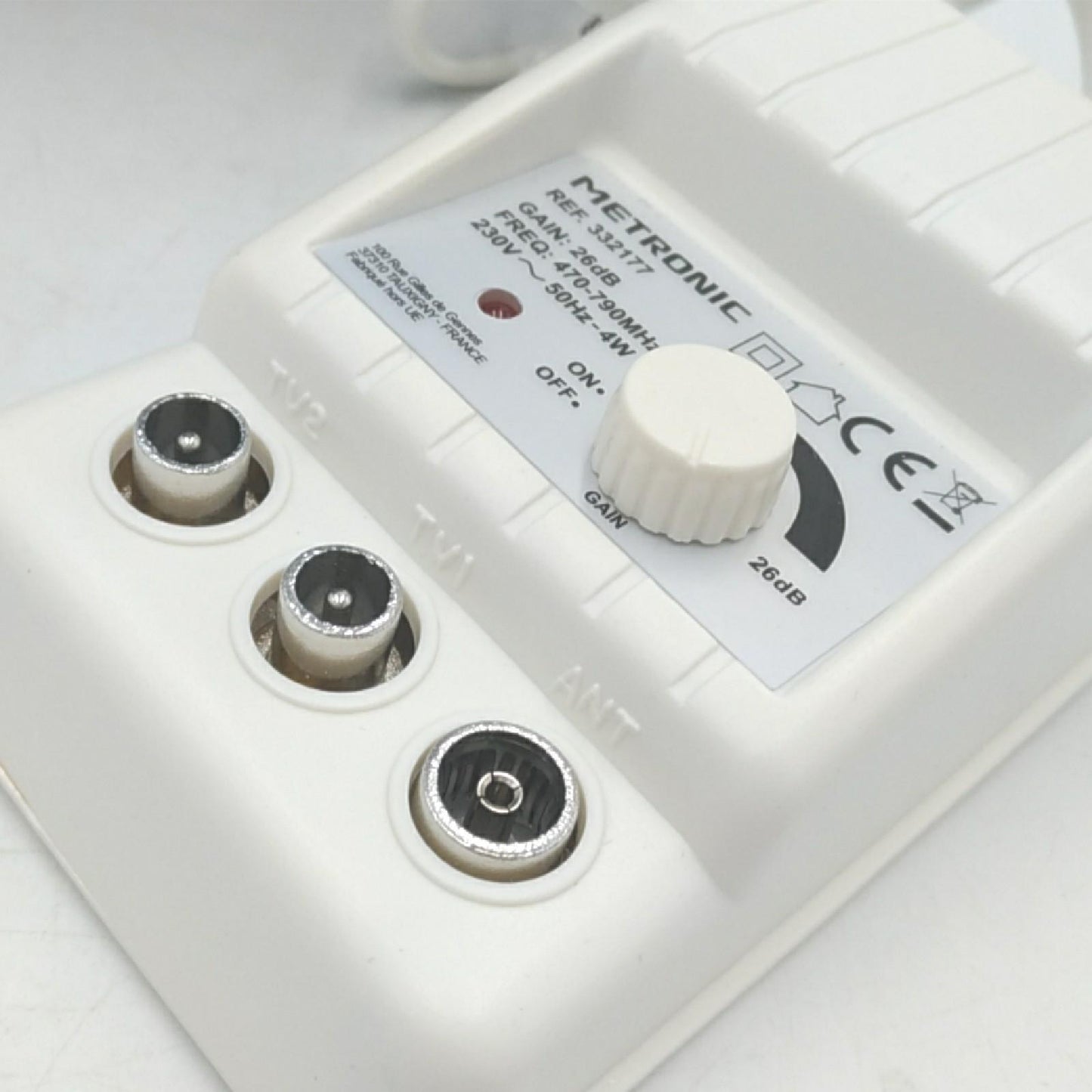 Metronic Antennenverstärker Elektronik 332177 Indoor TV Antenne 4G