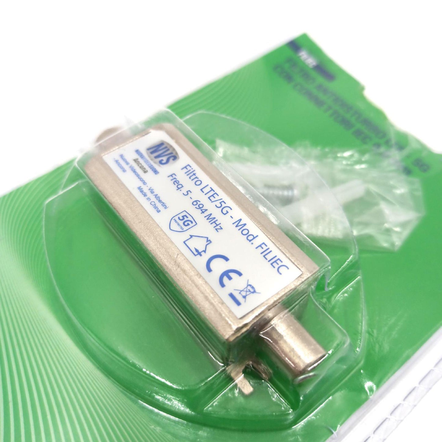 XYZ NVS LTE 5G Rauschfilter AV 9,5 mm IEC Anschluesse Geräuschreduktion Drahtloser Stick