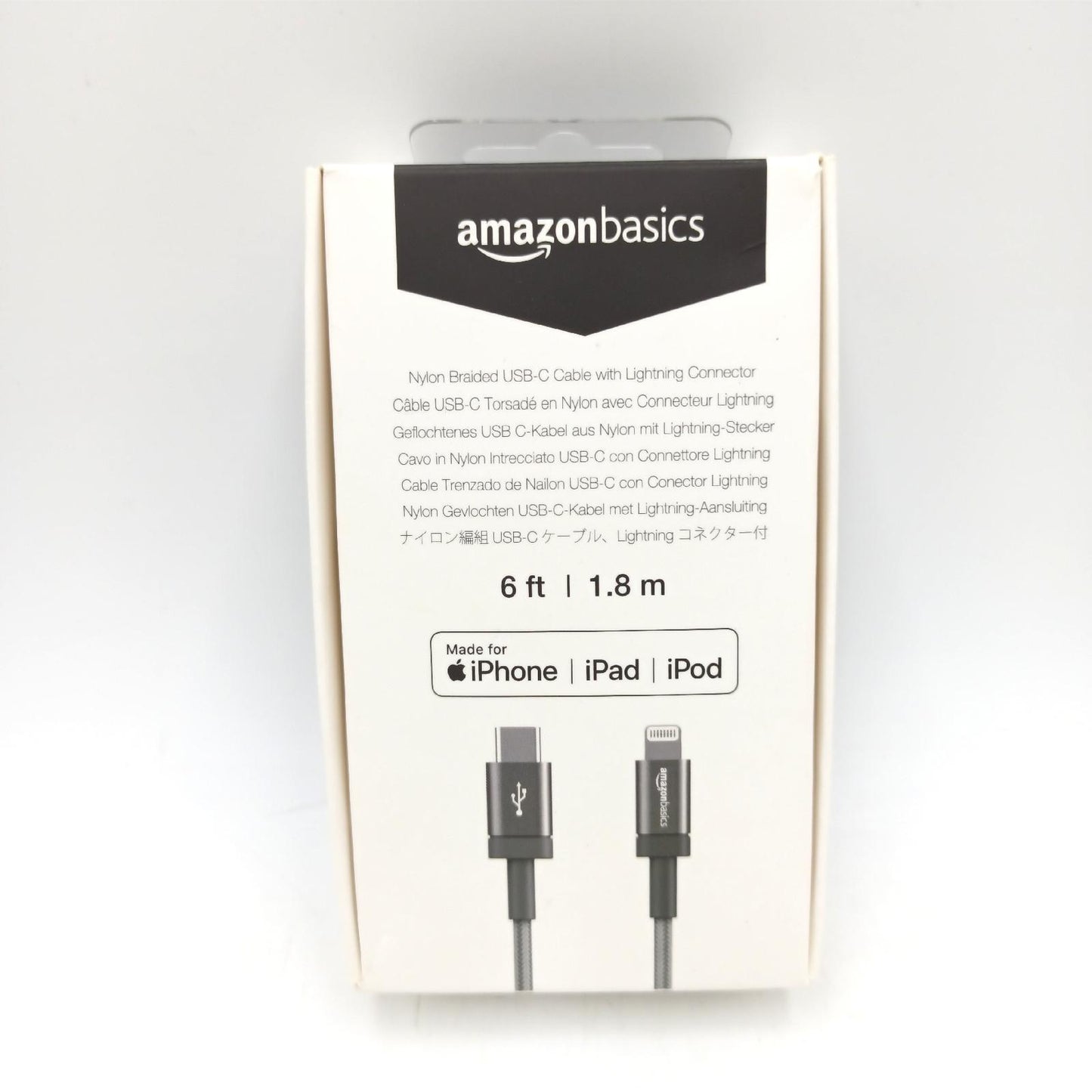 Amazon Basics Usb C Kabel Ladekabel Handyzubehor Iphone 13 12 11 X