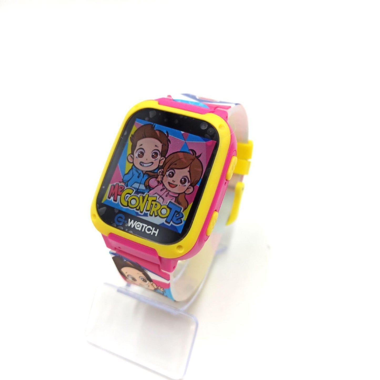 Giochi Preziosi E-Watch - Mich gegen Sie, Playwatch für Mädchen, Uhr mit vielen Funktionen, um Immer mit den Webstars des Augenblicks zu bringen, für Mädchen ab 4 Jahren, EWM00000