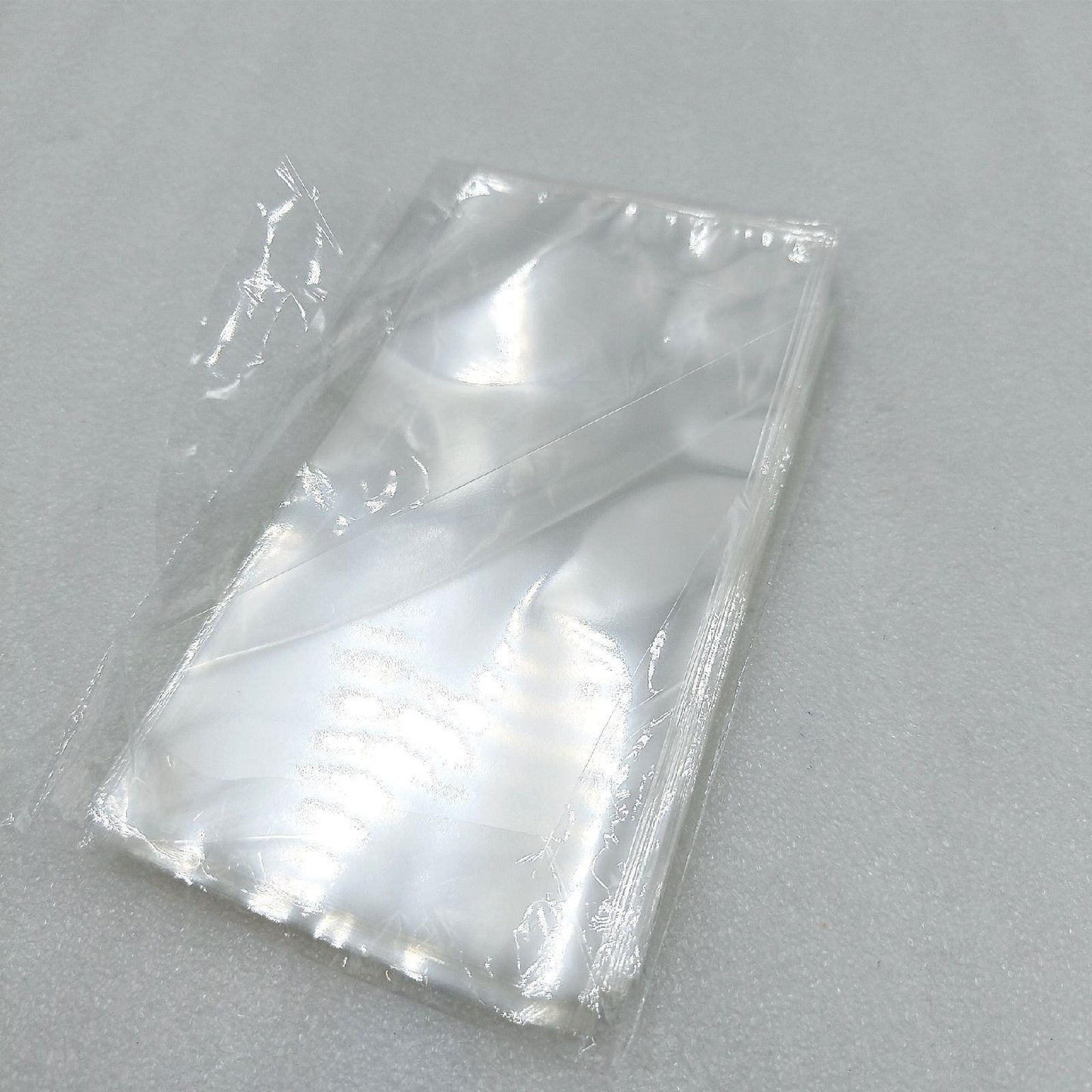Italpak Cellophantüten Klar, Zellophantüten Tütchen Transparent, für alle Produkte, Zellophanbeutel Candy tüten Geschenktüten Plätzche, 100 Stück, 8x16 cm