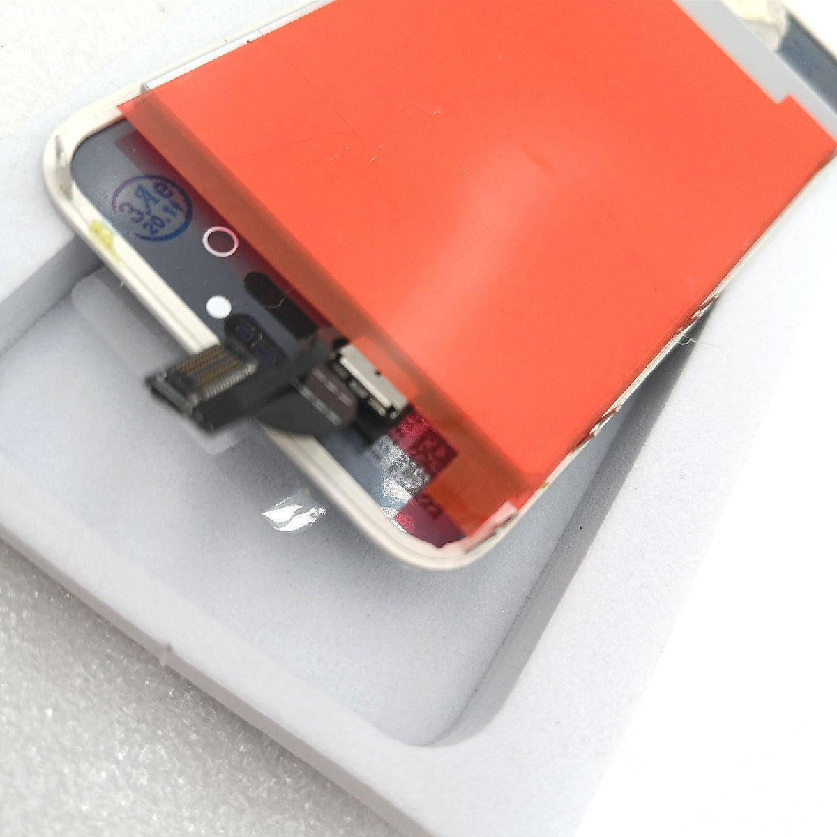 Mobilevie LCD Bildschirm Retina + Touchscreen Alle Voll Montiert Auf Chassis Für iPhone - Weiß  iPhone 4