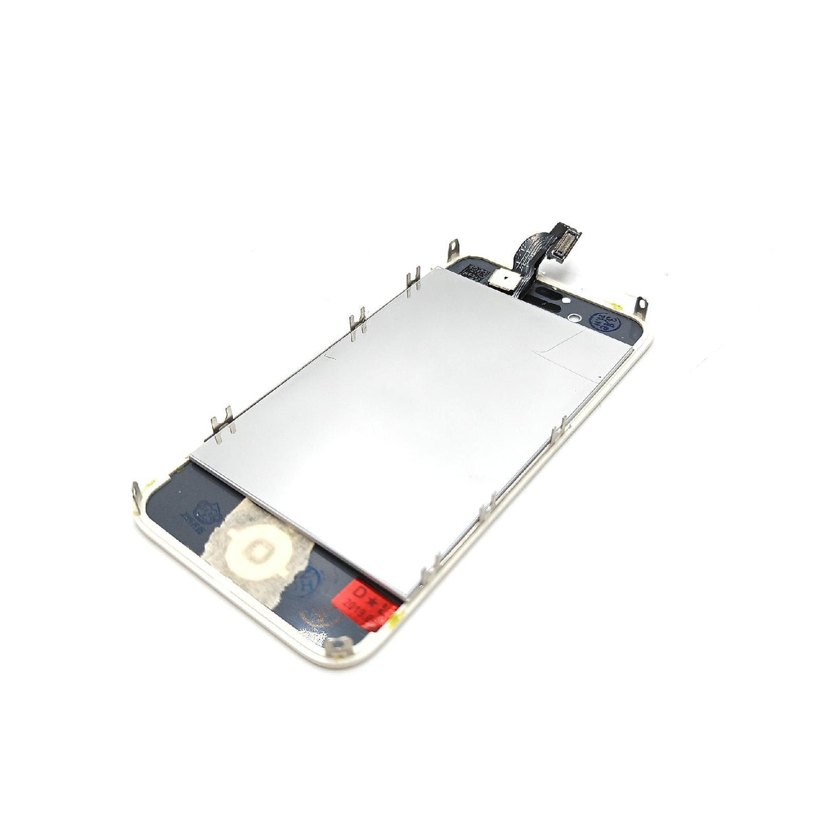 Mobilevie LCD Bildschirm Retina + Touchscreen Alle Voll Montiert Auf Chassis Für iPhone - Weiß  iPhone 4