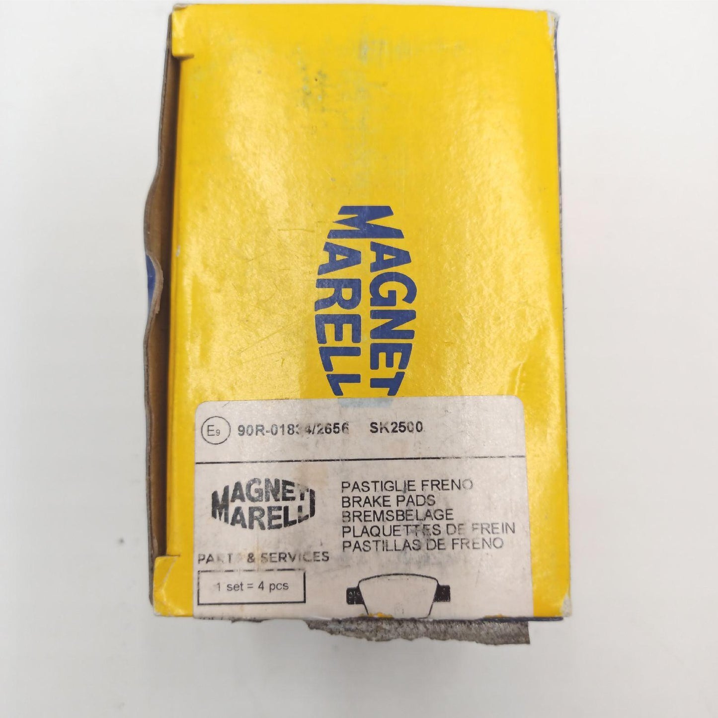 MAGNETI MARELLI Bremsbelagsatz, Scheibenbremse