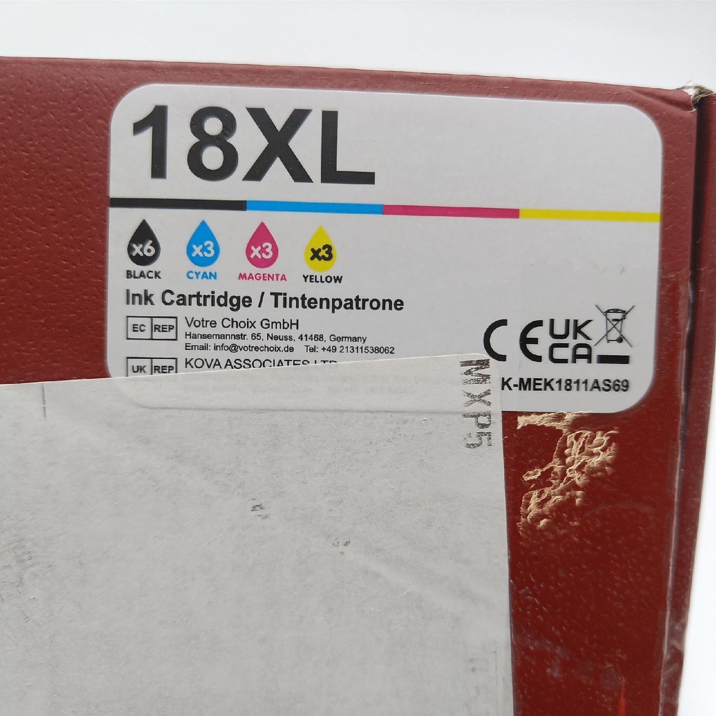 Epson 18XL 18 Tintenpatronen Expression Drucker Schwarz Cyan Magenta Gelb; ONLYU