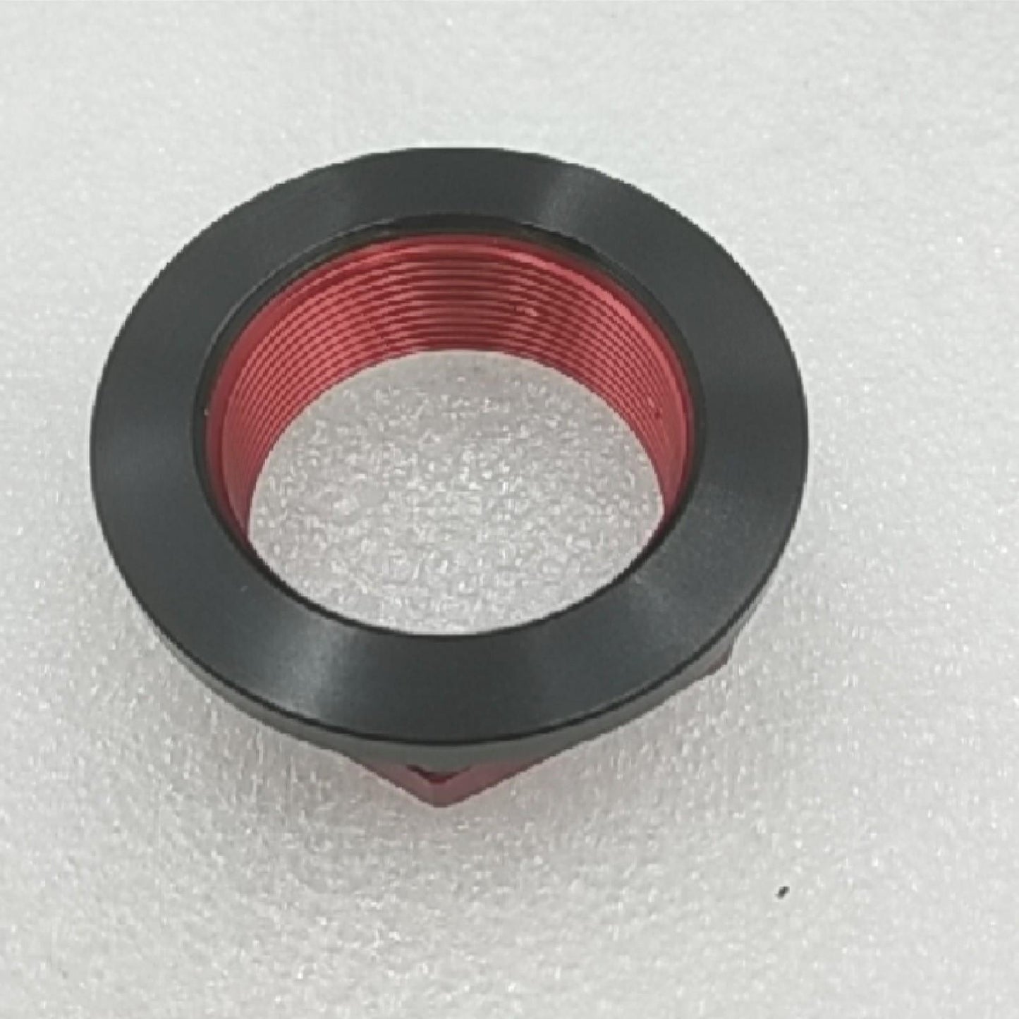 Accossato Lenkrad offen rot mit Gewinde M28 x 1 für Yamaha Yzf-R6 2006-2017 (CC 600)