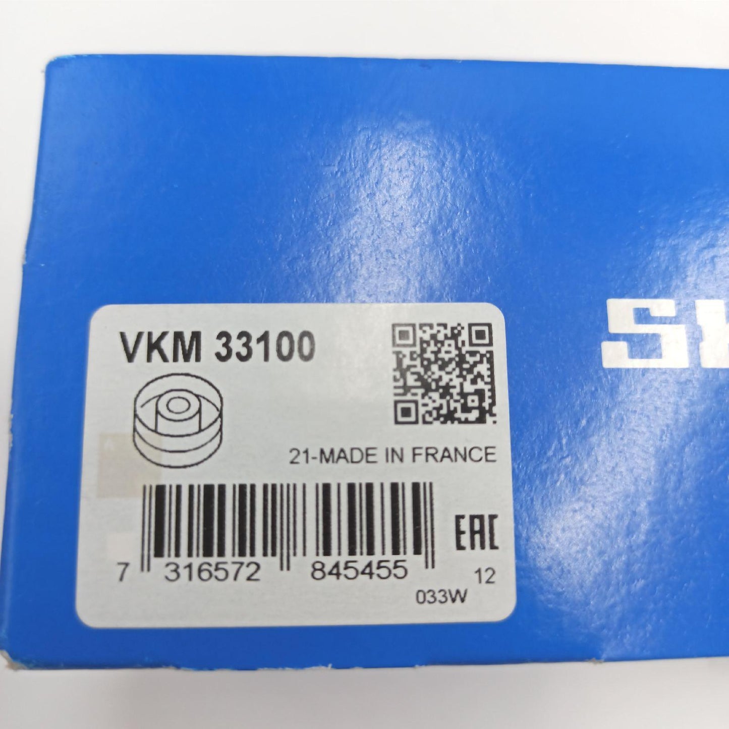 SKF Keilrippenriemen Umlenk Rolle Lager VKM 33100 Mitte Position Hohe