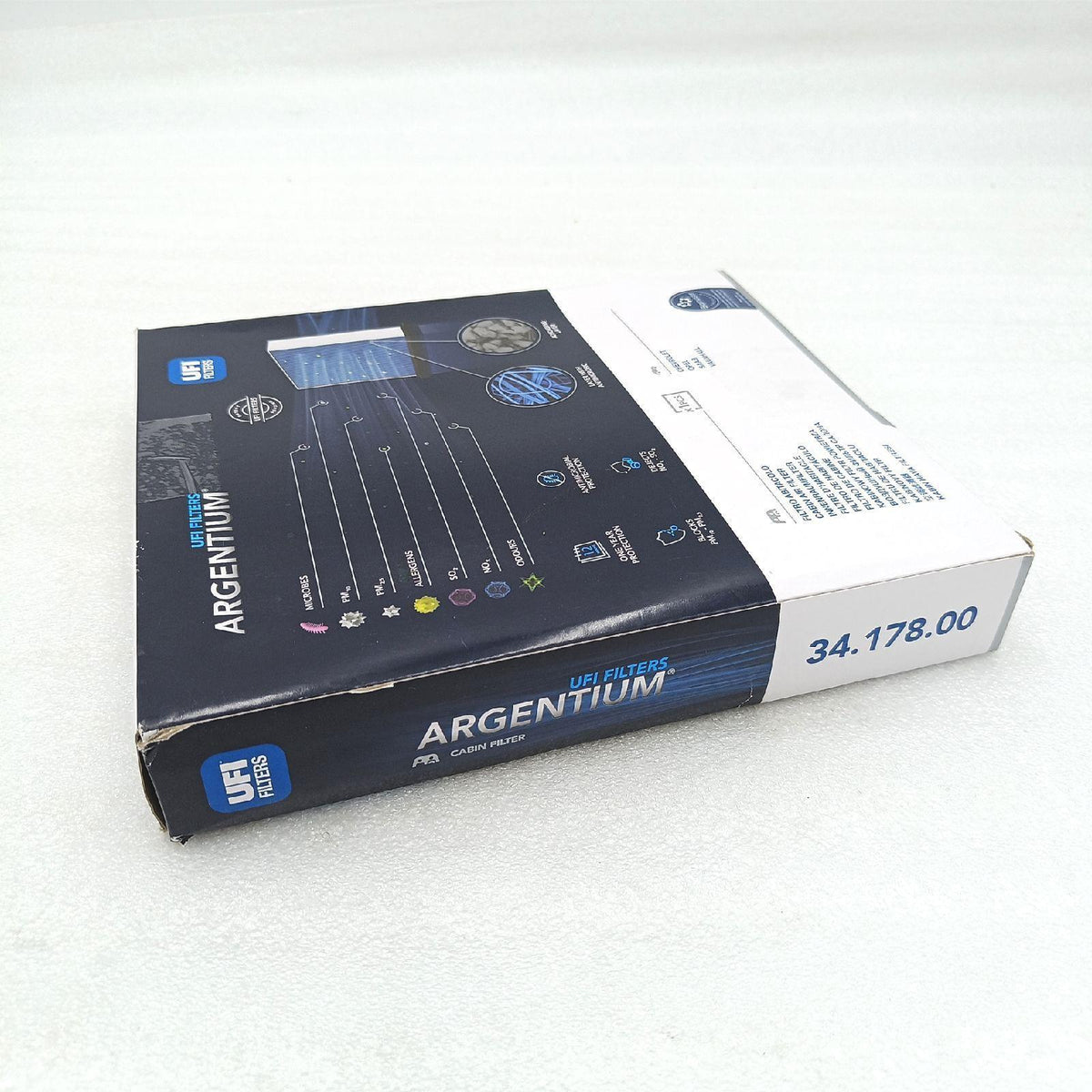 UFI Filters  Filtro de Habitáculo ARGENTIUM 34.178.00