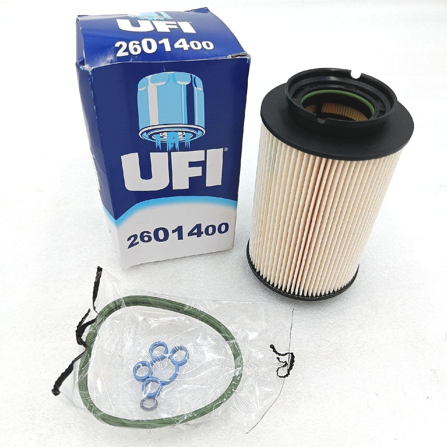 UFI Filters, Dieselfilter 26.014.00, Passend für Autos, Anwendbar auf verschiedene Modelle von Audi, Seat, Skoda, Volkswagen
