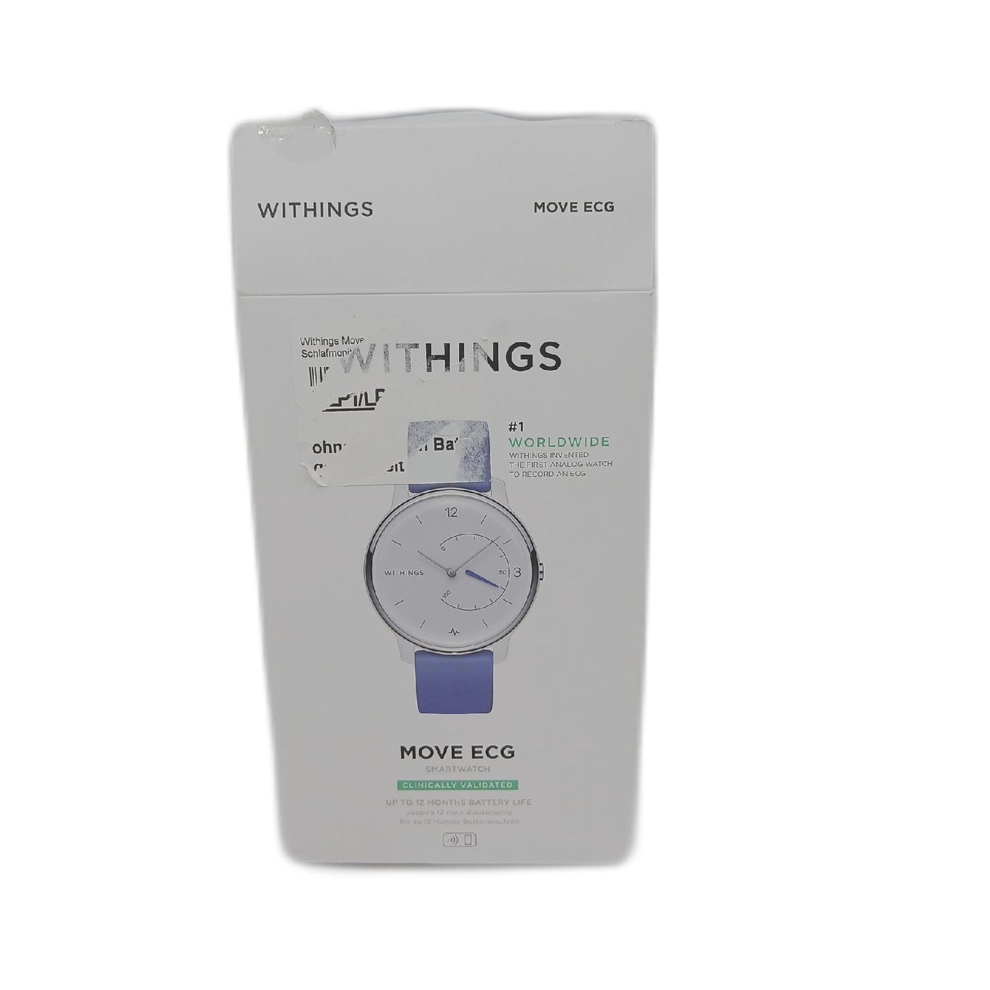 Withings Move ECG Fitnessuhr Aktivitat Schlaf EKG GPS Uhr ohne Funktion