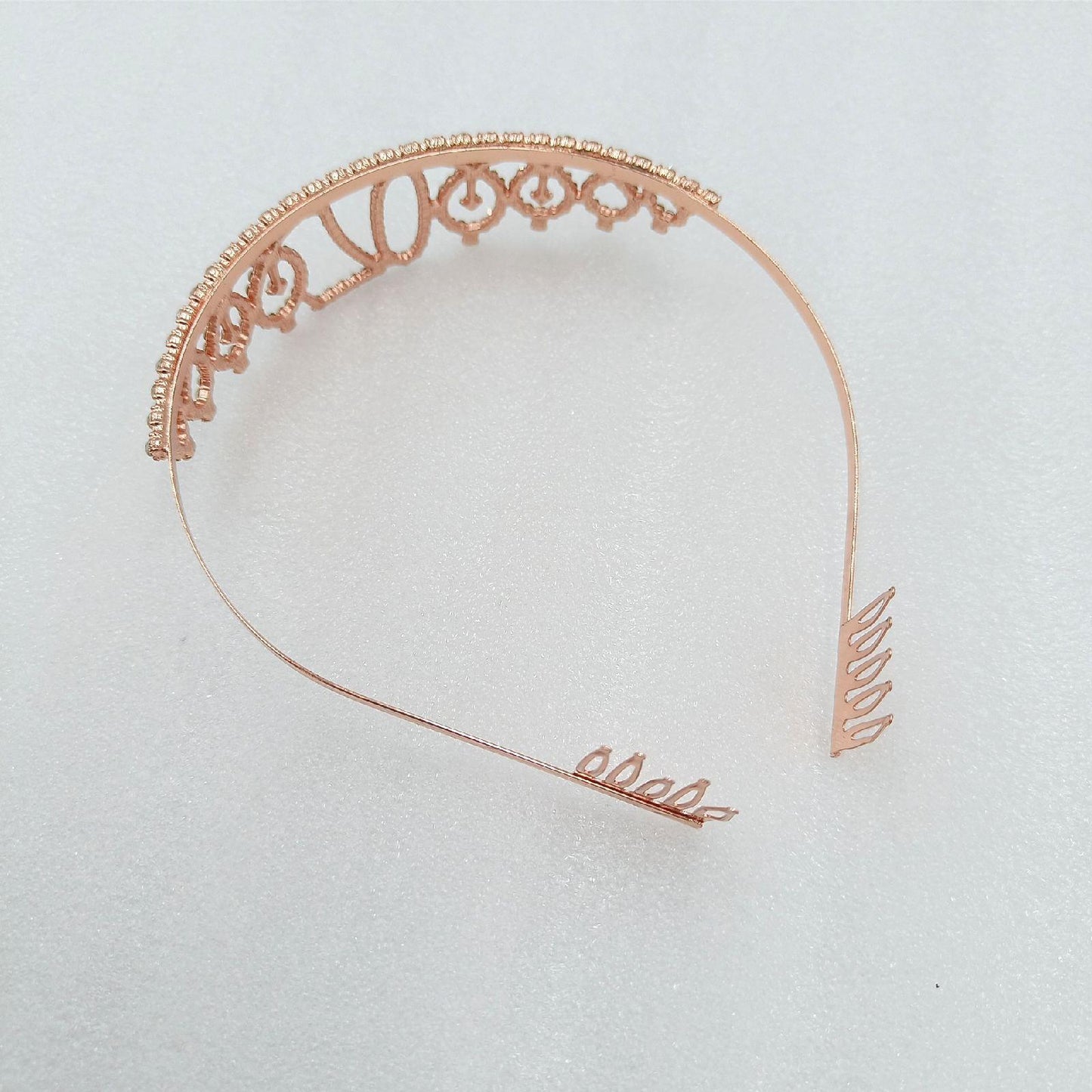 SZHUIHER Rosa Gold 70 Geburtstag Band Tiara Frauen Diadem Hochzeit Party Haarschmuck