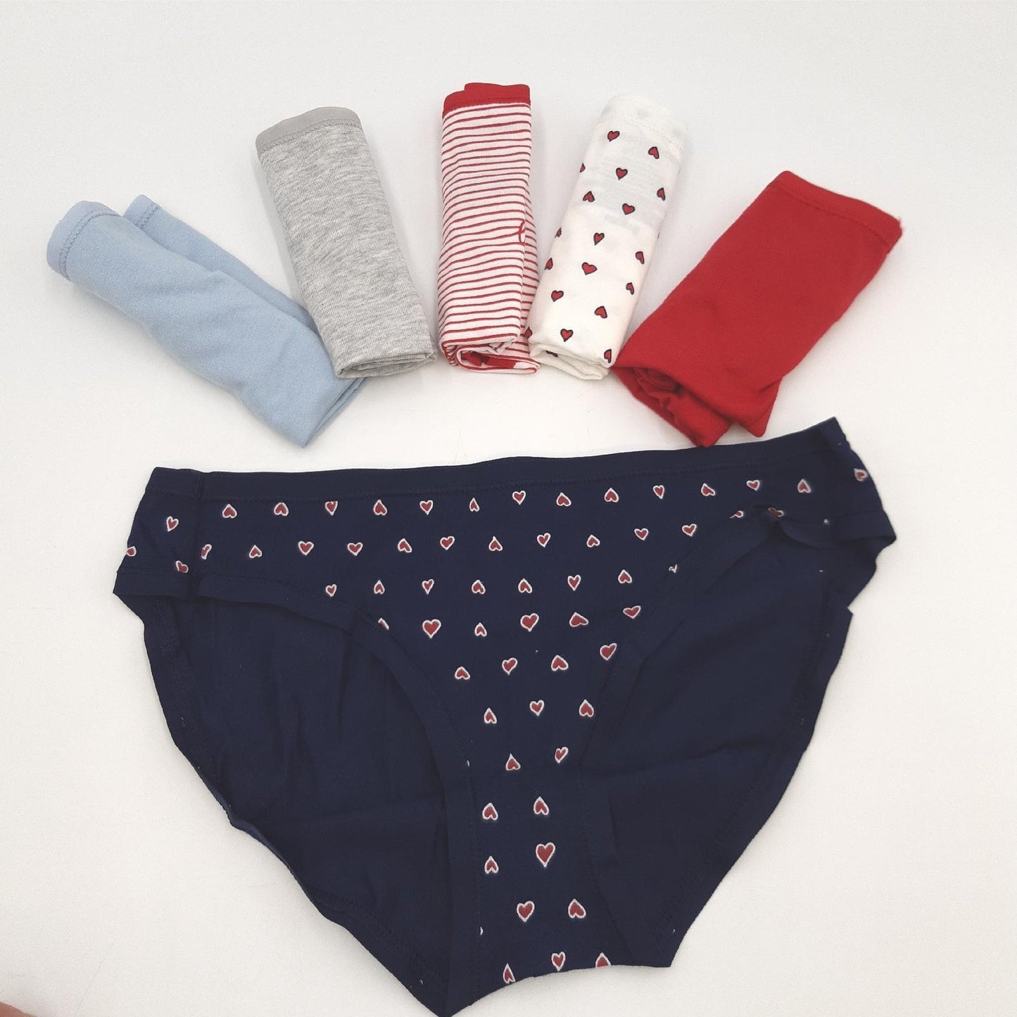 Amazon Essentials Damen Unterhose Unterwäsche 6er Pack Bikini Schnitt Baumwolle bequem Alltag