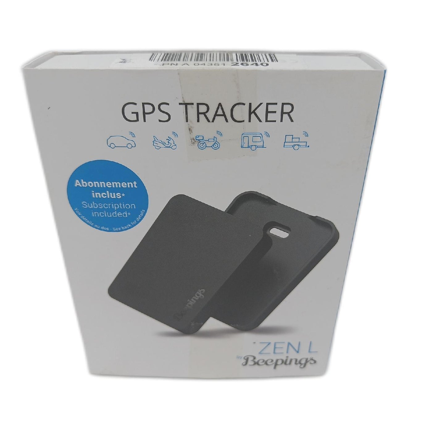 Zen GPS Tracker Gerät Auto Motorrad Roller GPS Ortung GPS Überwachung wasserdicht ohne SIM Bewegungser