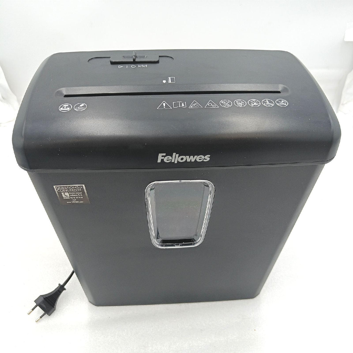 Fellowes FS6C Aktenvernichter 6 Blatt Partikelschnitt Aktenvernichter fuer Hausgebrauch