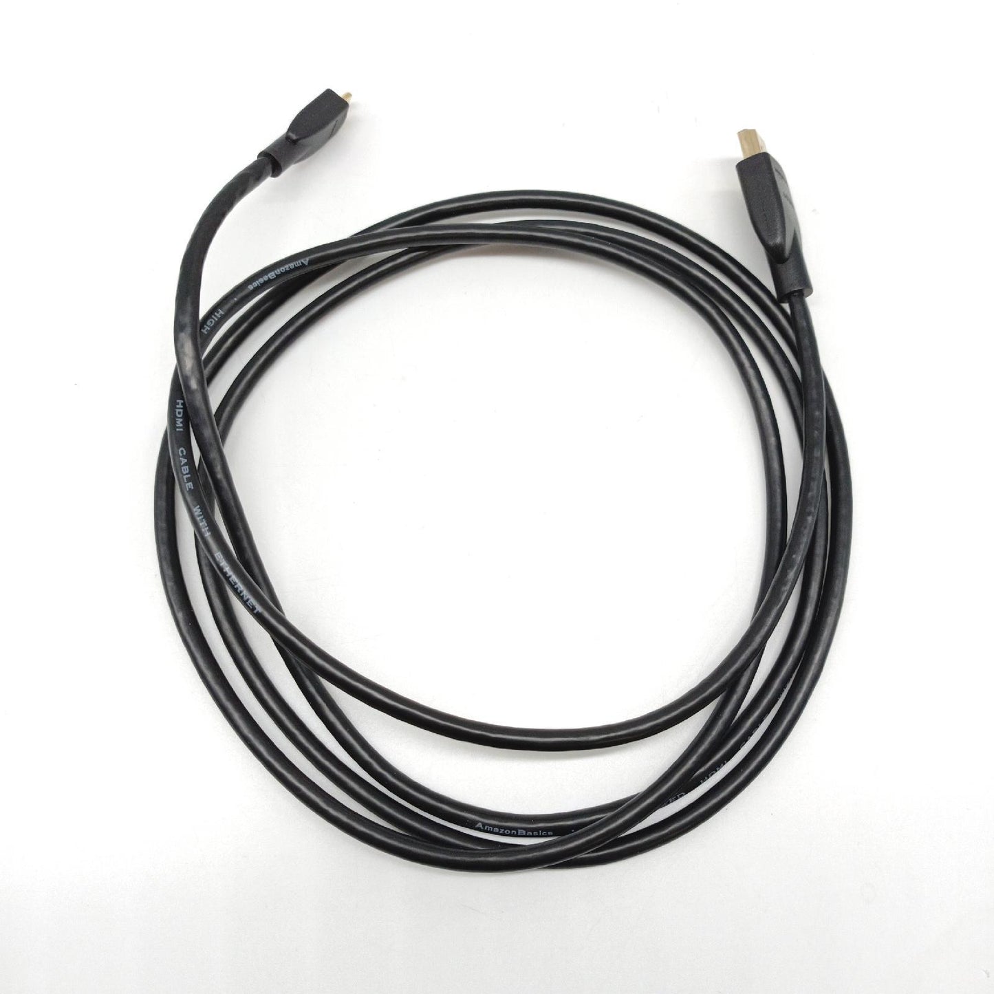 Amazon Basics Flexibles Verbindungskabel Micro HDMI auf HDMI 1.8 m Schwarz HDMI Adapter