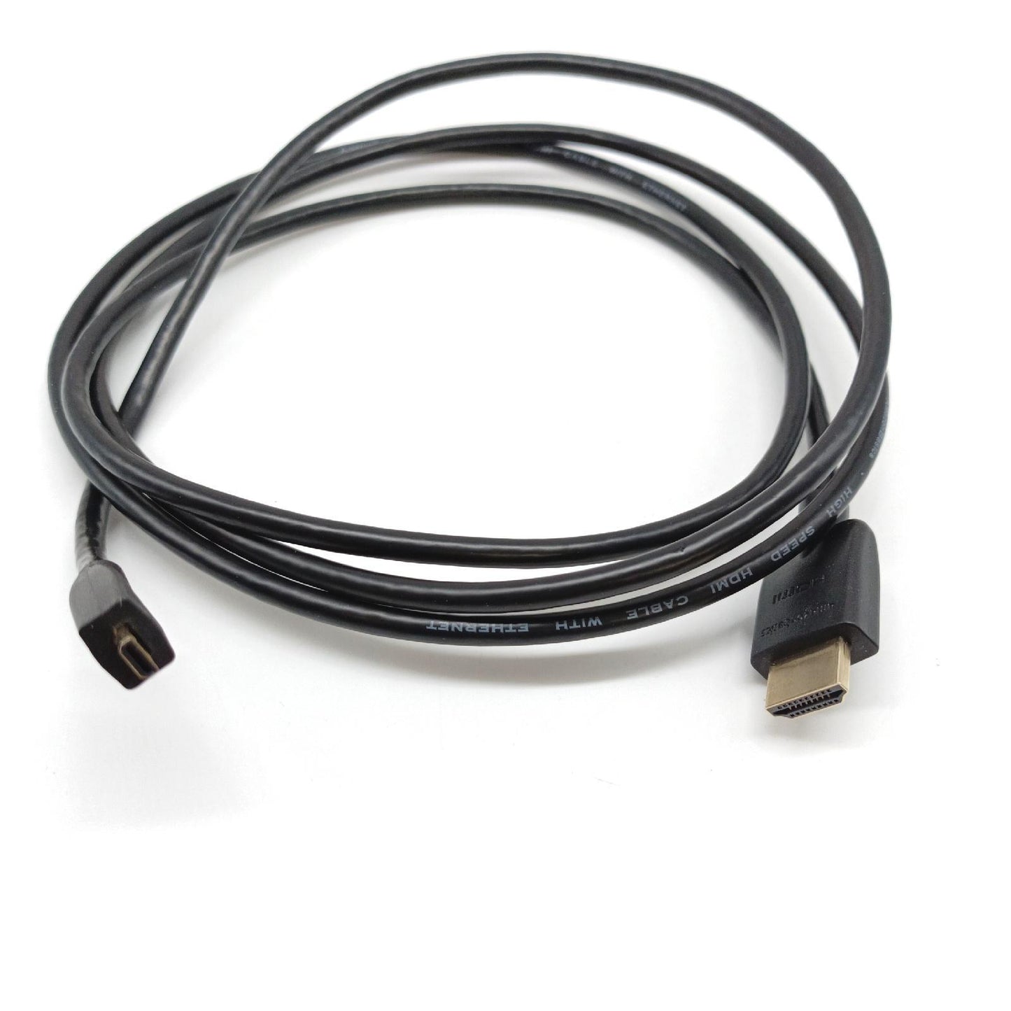 Amazon Basics Flexibles Verbindungskabel Micro HDMI auf HDMI 1.8 m Schwarz HDMI Adapter