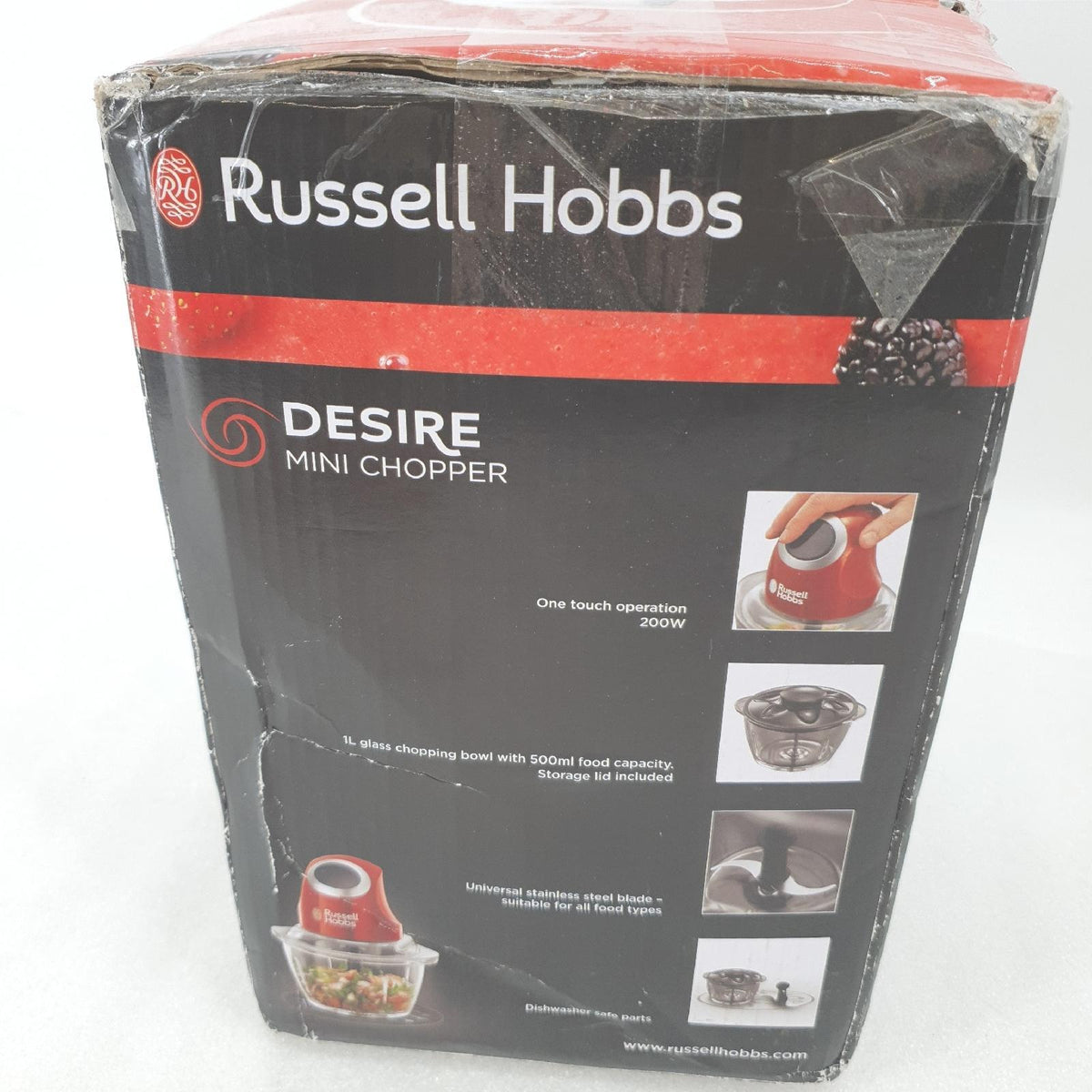 Russell Hobbs Zerkleinerer Küchengeräte Desire 500 ml Glasbehäl