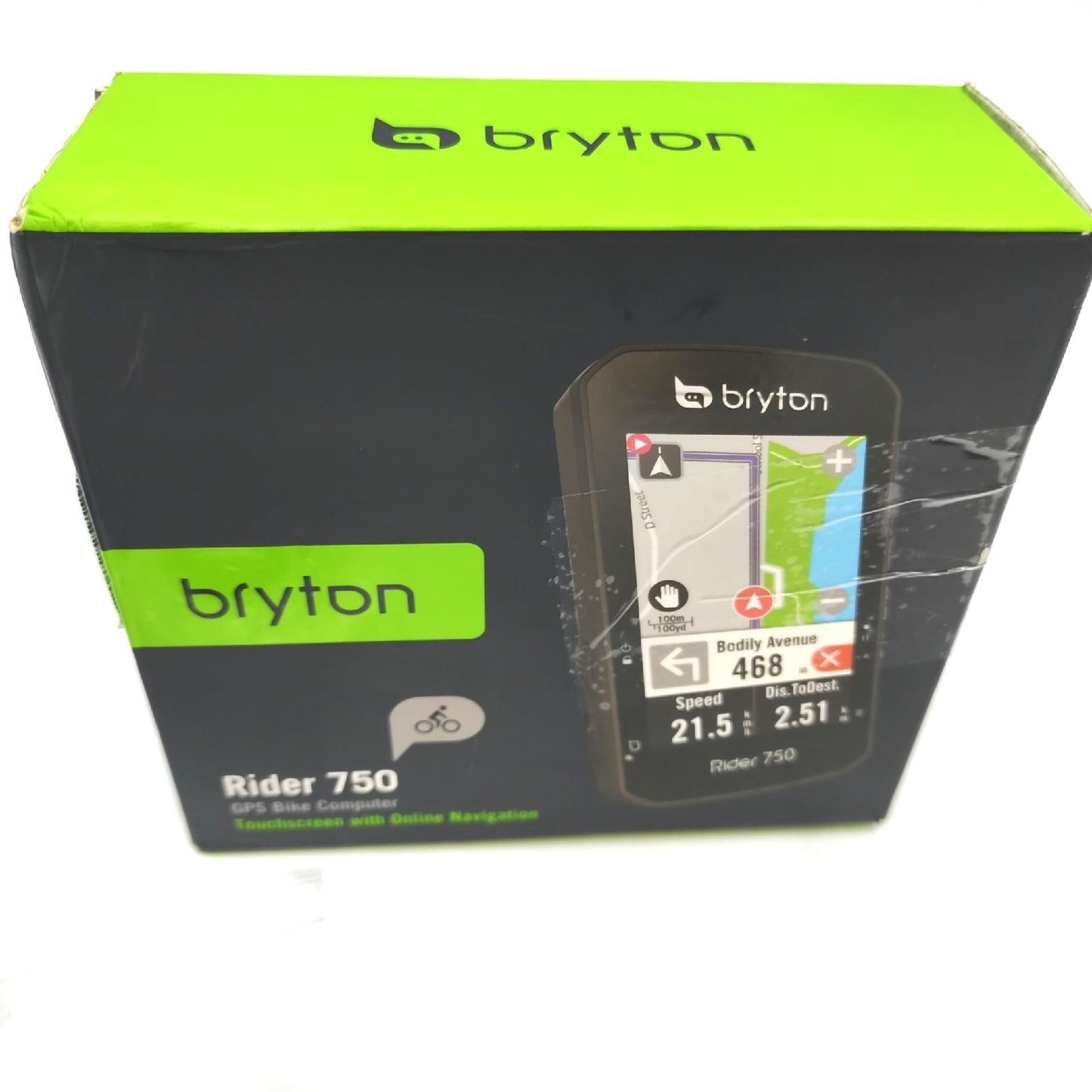 Bryton Unbekannt Rider 750 T GPS Computer, Schwarz