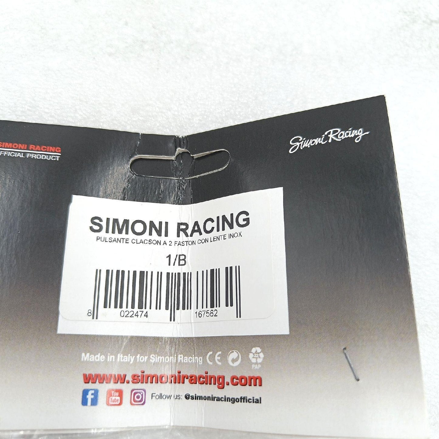 Simoni Racing Hupe Autoteile Universelle Schalter Typ B Profi Zubehör Diameter 55mm