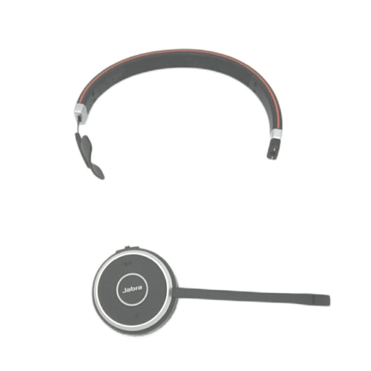 Jabra Evolve 65 SE Bluetooth Headset mit Mikrofon Bügel gebrochen