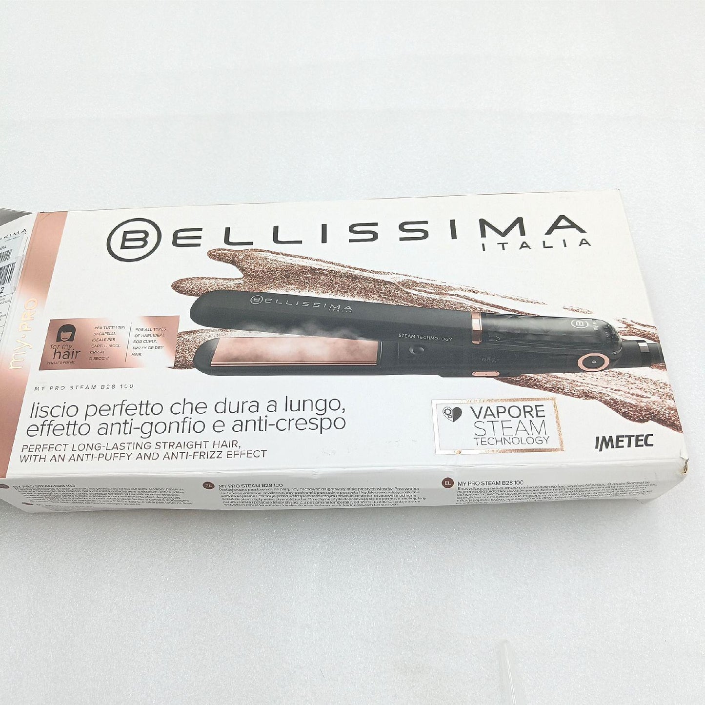 Imetec Bellissima My Pro Steam das Dampfglätteisen der Stars haarglätter Hair (56,15)