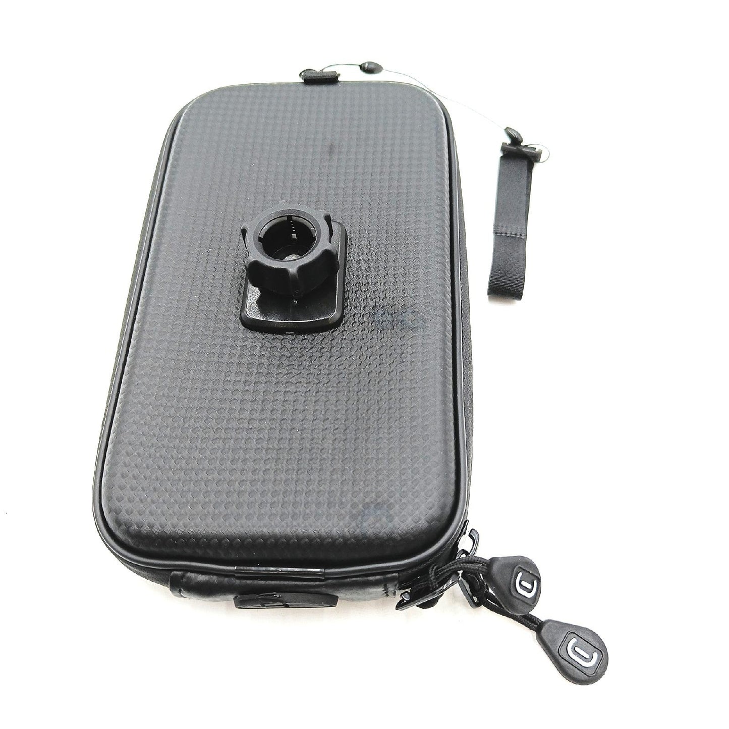 cellularline | Rider Shield - Universal | Runder Lenker, wasserdichter Smartphone-Halter für Motorräder und Fahrräder – Sonnenblende – 360-Grad-Drehung
