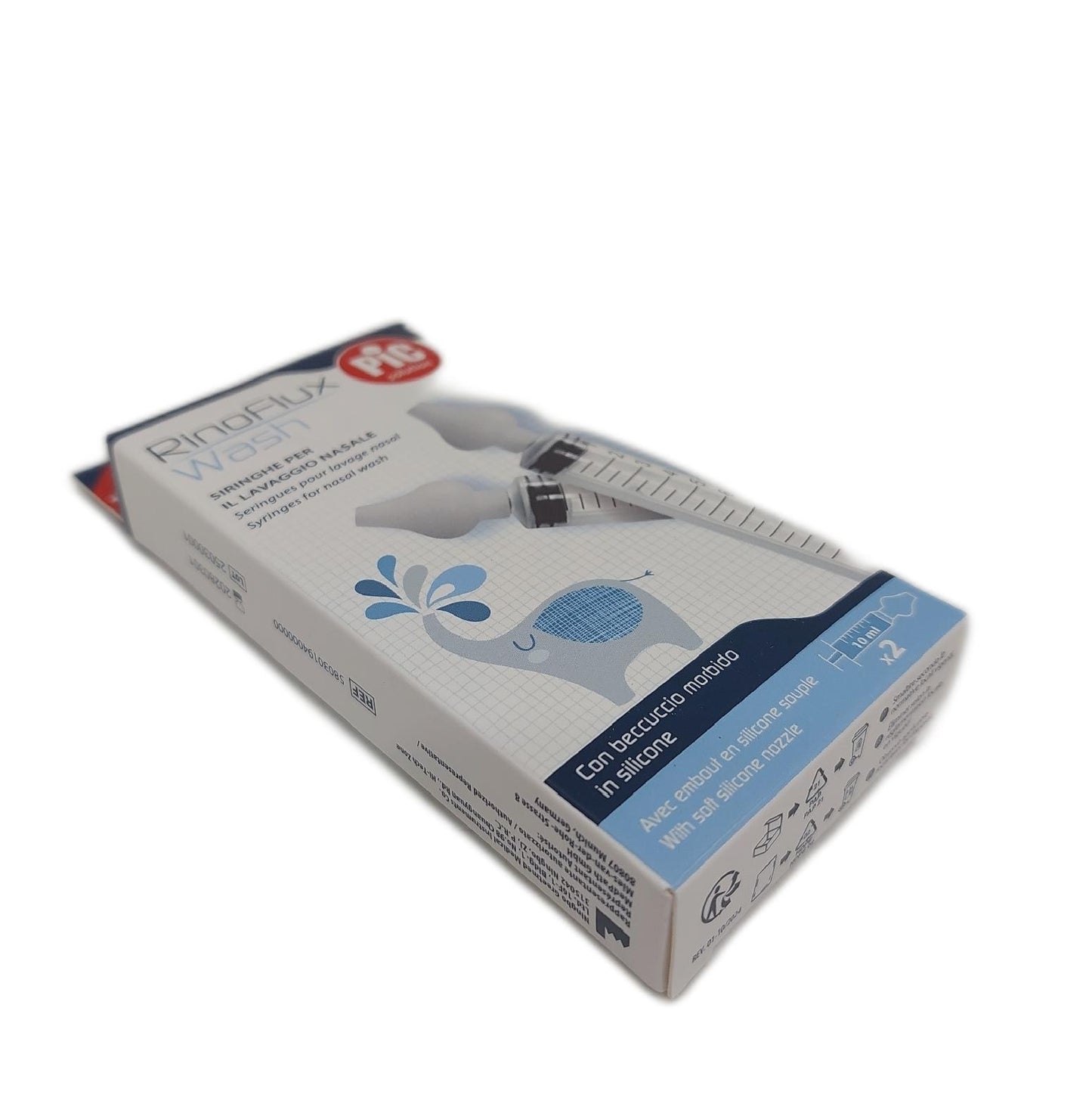 Pic Solution  Spritzen für die Nasenspülung mit weicher Silikondüse