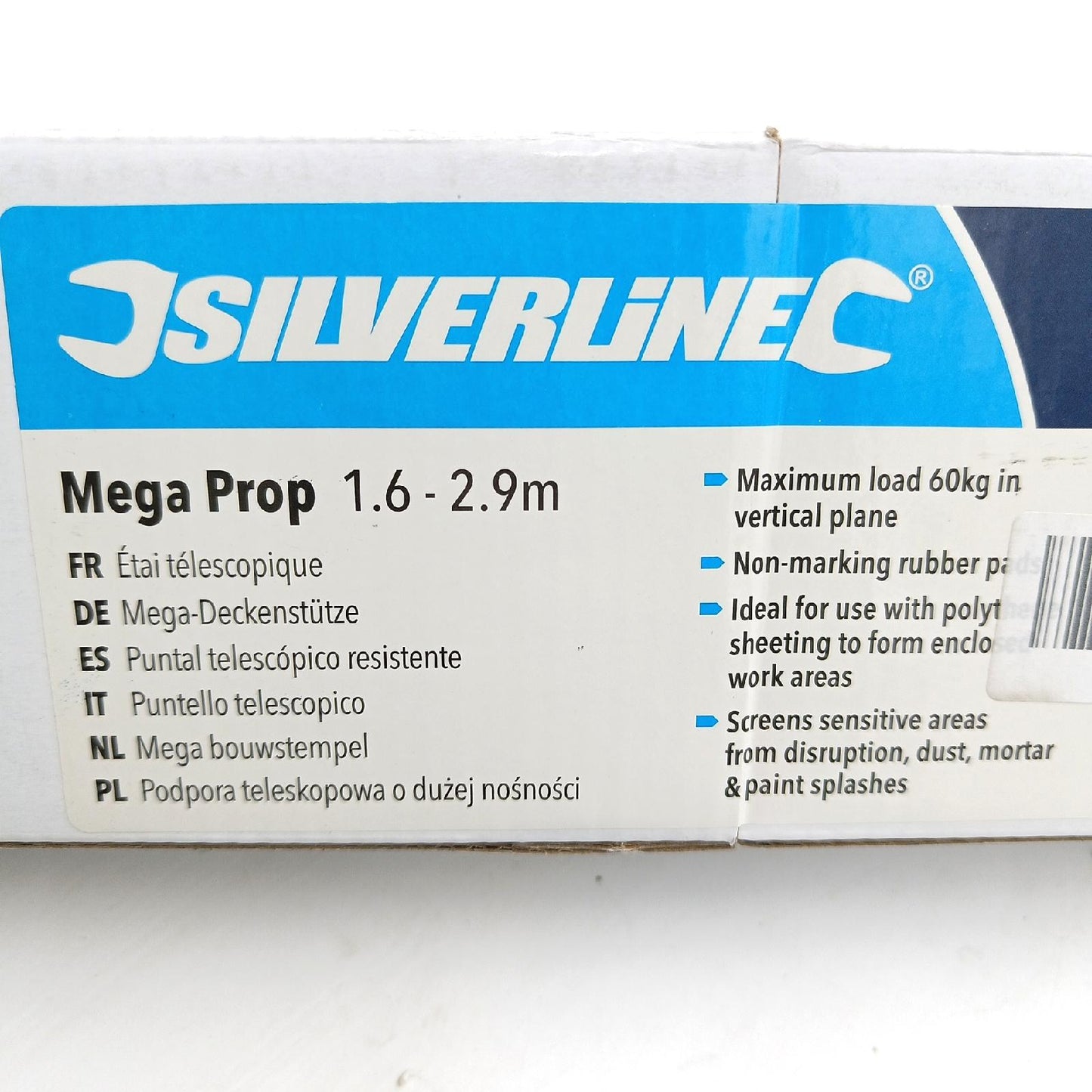 Silverline 427667 Mega-Deckenstütze 1,6–2,9 m