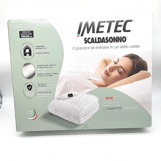 Imetec Wärmeunterbett Bettwäsche Heimtextilien Adapto Recreo für schnelle und konst