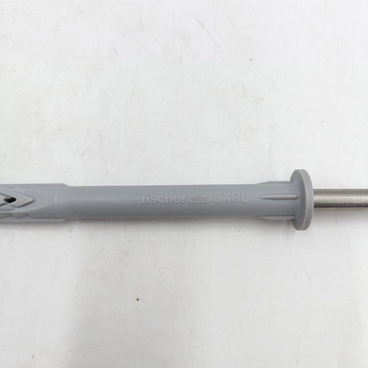 fischer Langschaftdübel SXRL 10 x 160 FUS R, Dübel mit Sechskantschraube & angeformter U-Scheibe aus nicht rostendem Stahl, Nylondübel für die Befestigung von Metallkonstruktionen, 50 Stück