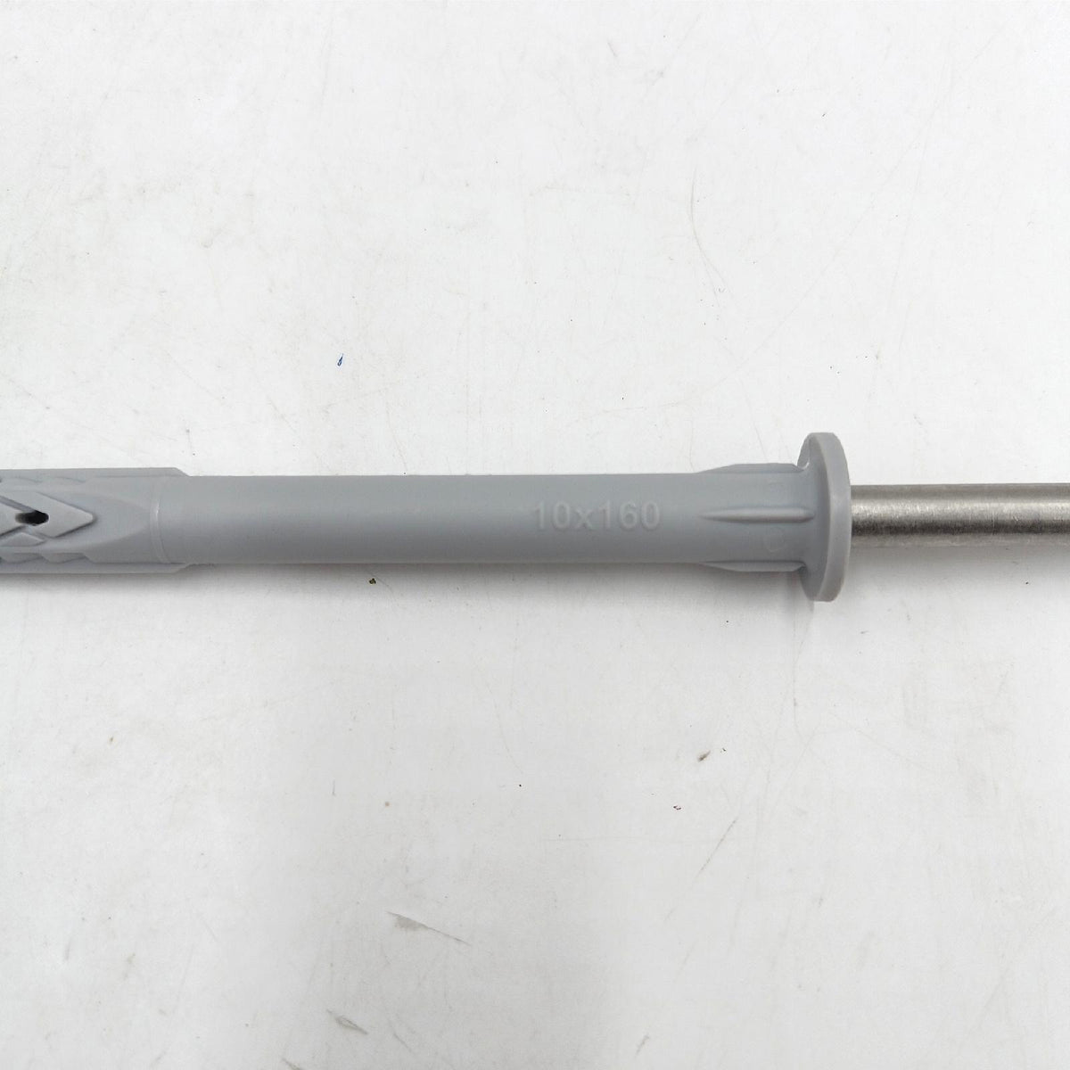 fischer Langschaftdübel SXRL 10 x 160 FUS R, Dübel mit Sechskantschraube & angeformter U-Scheibe aus nicht rostendem Stahl, Nylondübel für die Befestigung von Metallkonstruktionen, 50 Stück