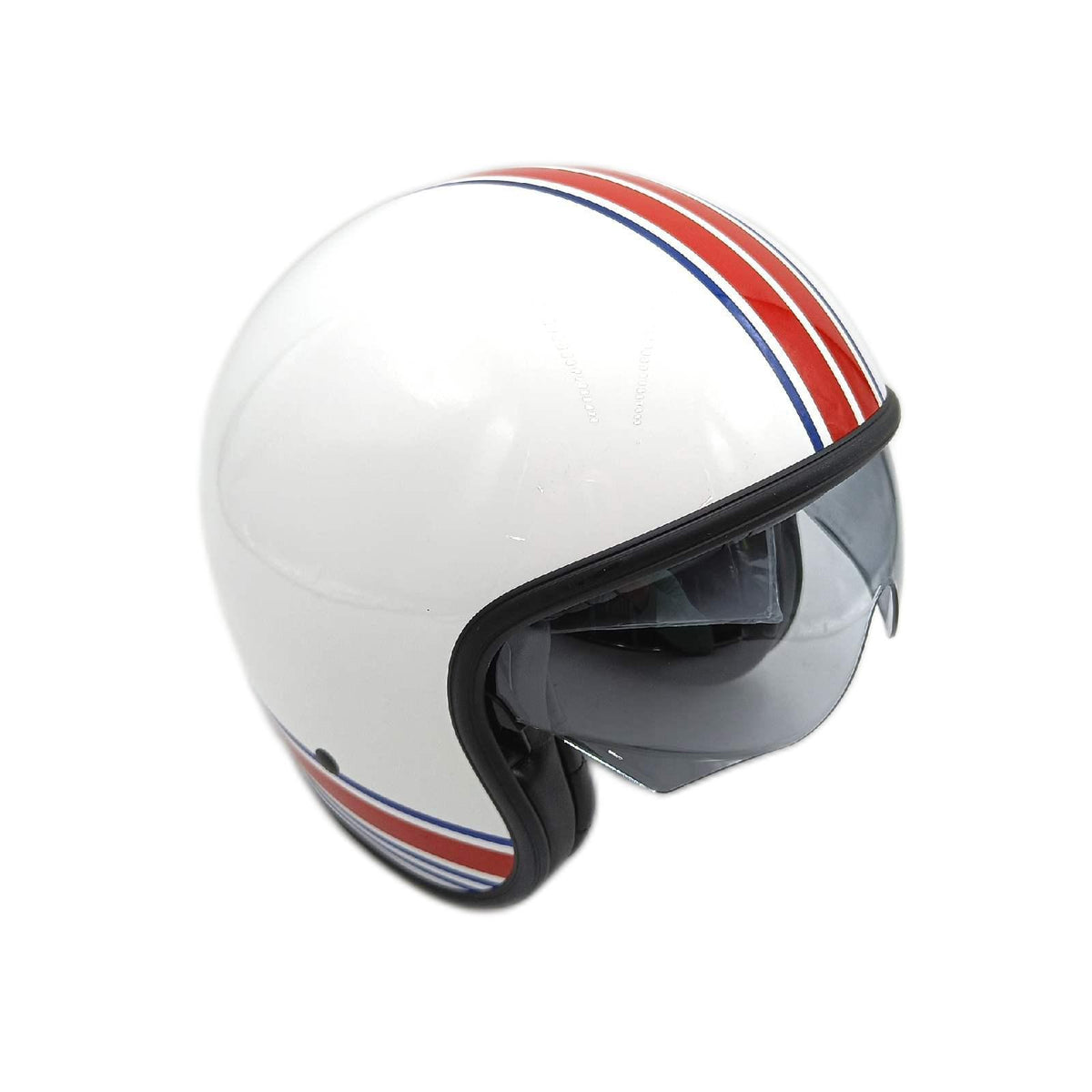 Motorradhelm HJC V30 SENTI MC21  Weiss/Rot/Blau  XS