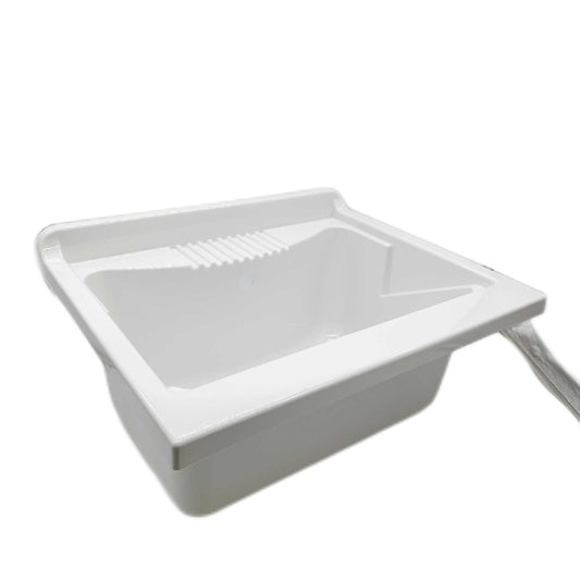 Negrari Waschbecken Badmöbel 9002KF Garten Weiß Esche Schrank Türen