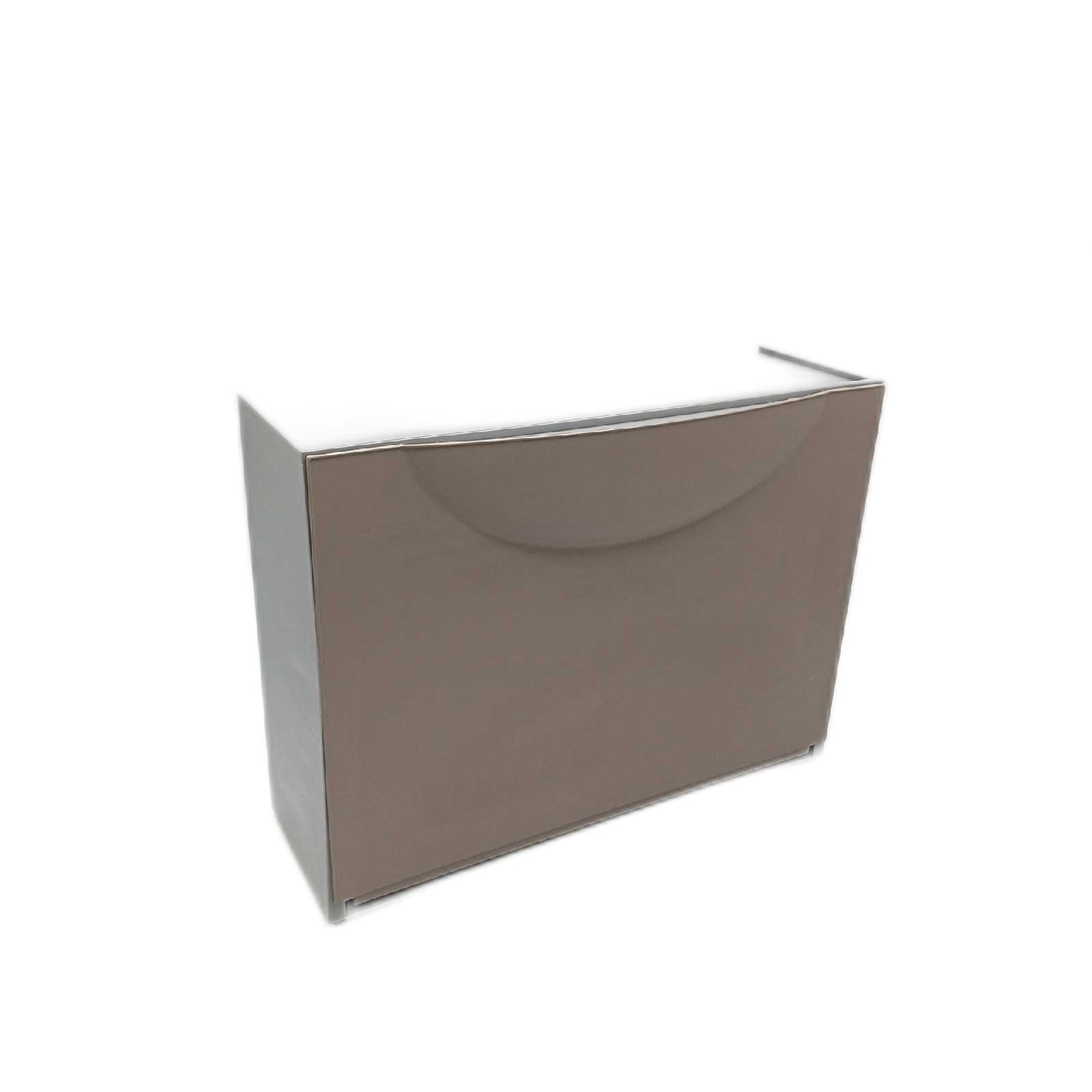 Terry Harmony Box Schuhregal, Kunststoff, Taupe, 51x19x39 cm