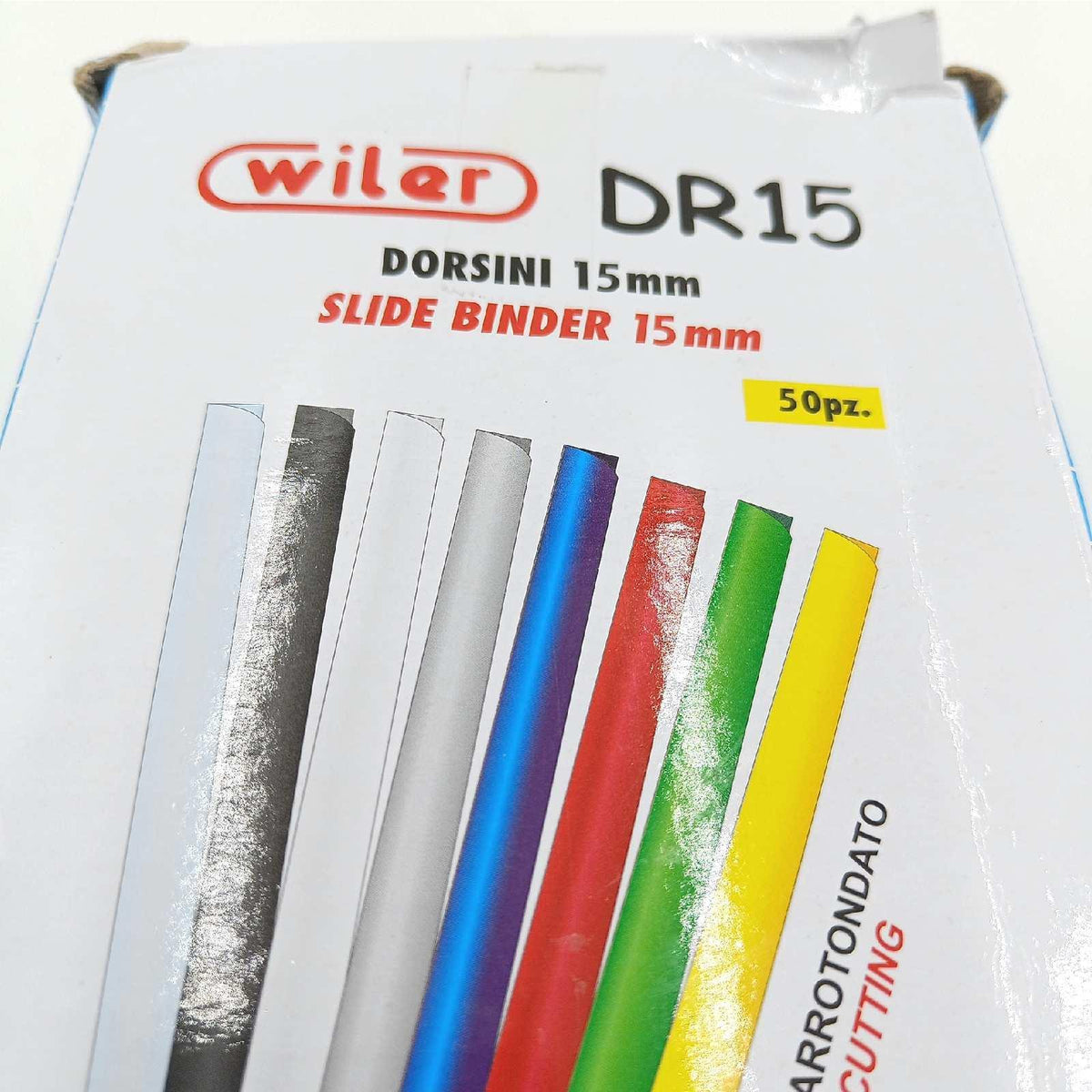Alevar DORSINI Ordner A4 Ø 15 mm Kapazität 110 Blatt schwarz 50 Stück