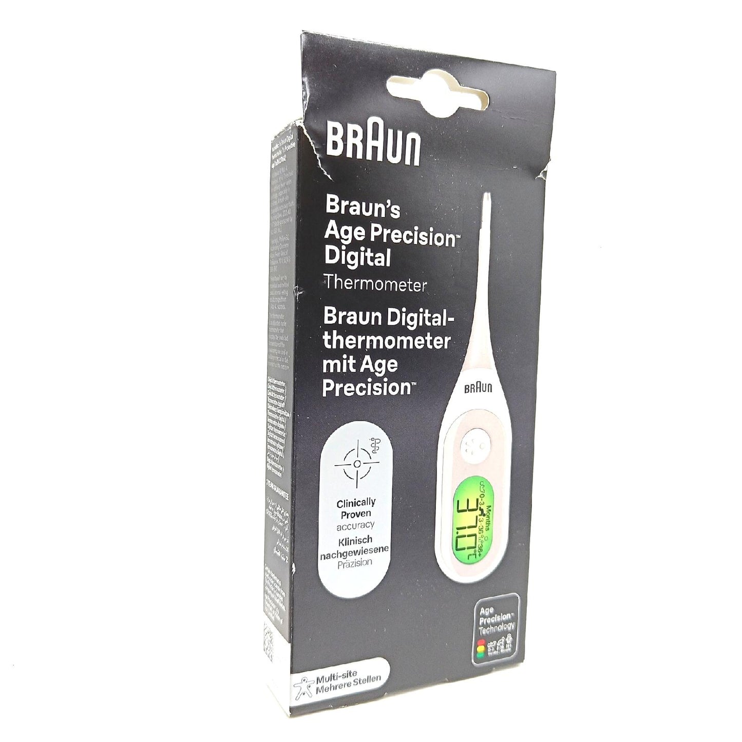 Braun PRT2000 Digitales Thermometer Digitale mit Age Precision Gesundheit Medizin