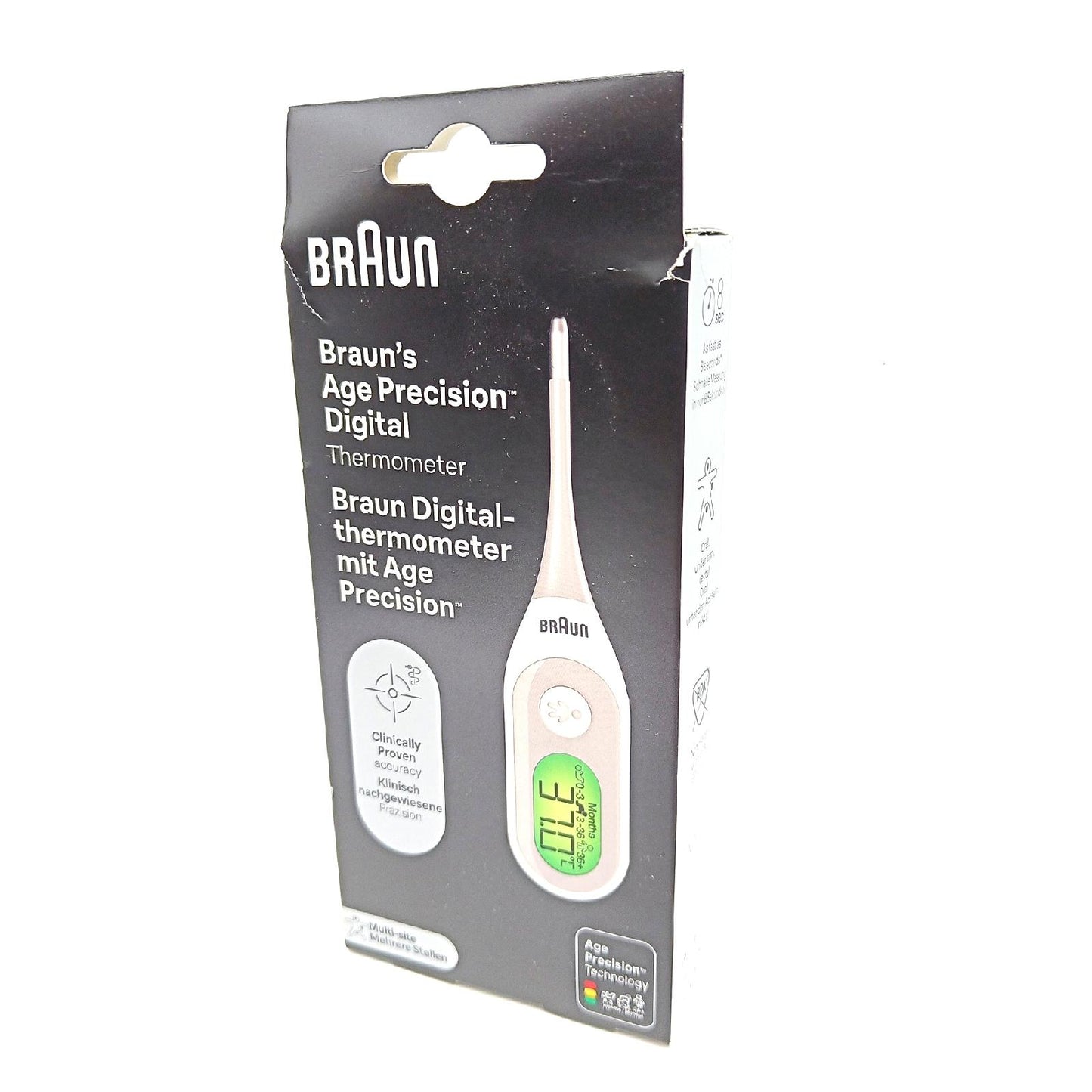 Braun PRT2000 Digitales Thermometer Digitale mit Age Precision Gesundheit Medizin