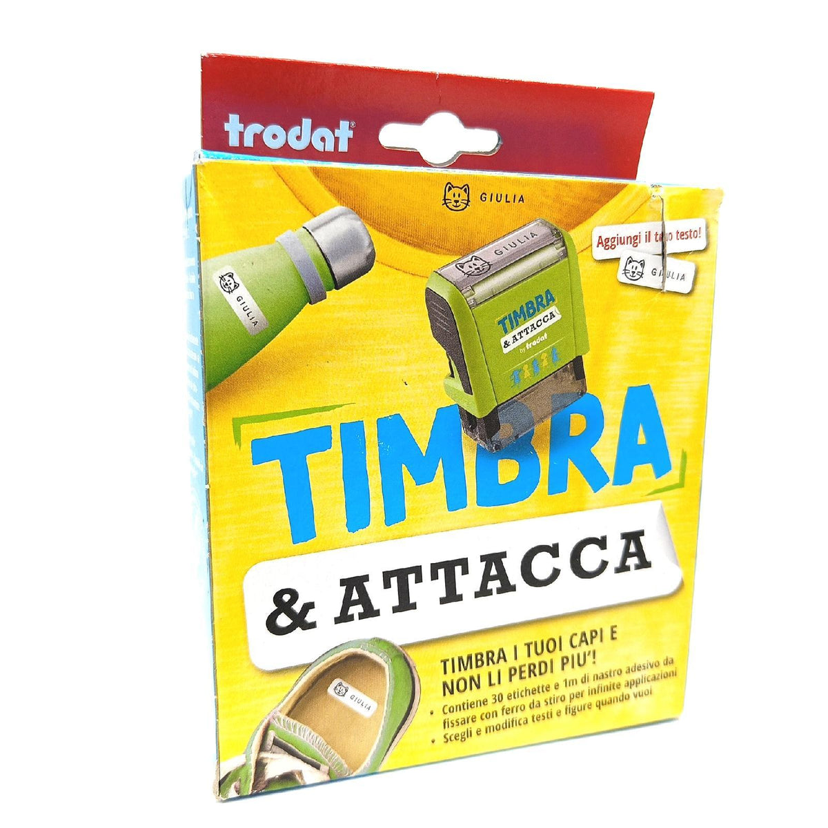 Trodat Stempel Stick Stoffabschnittset Zahlen Zeichen Pinzette Etiketten fehlen