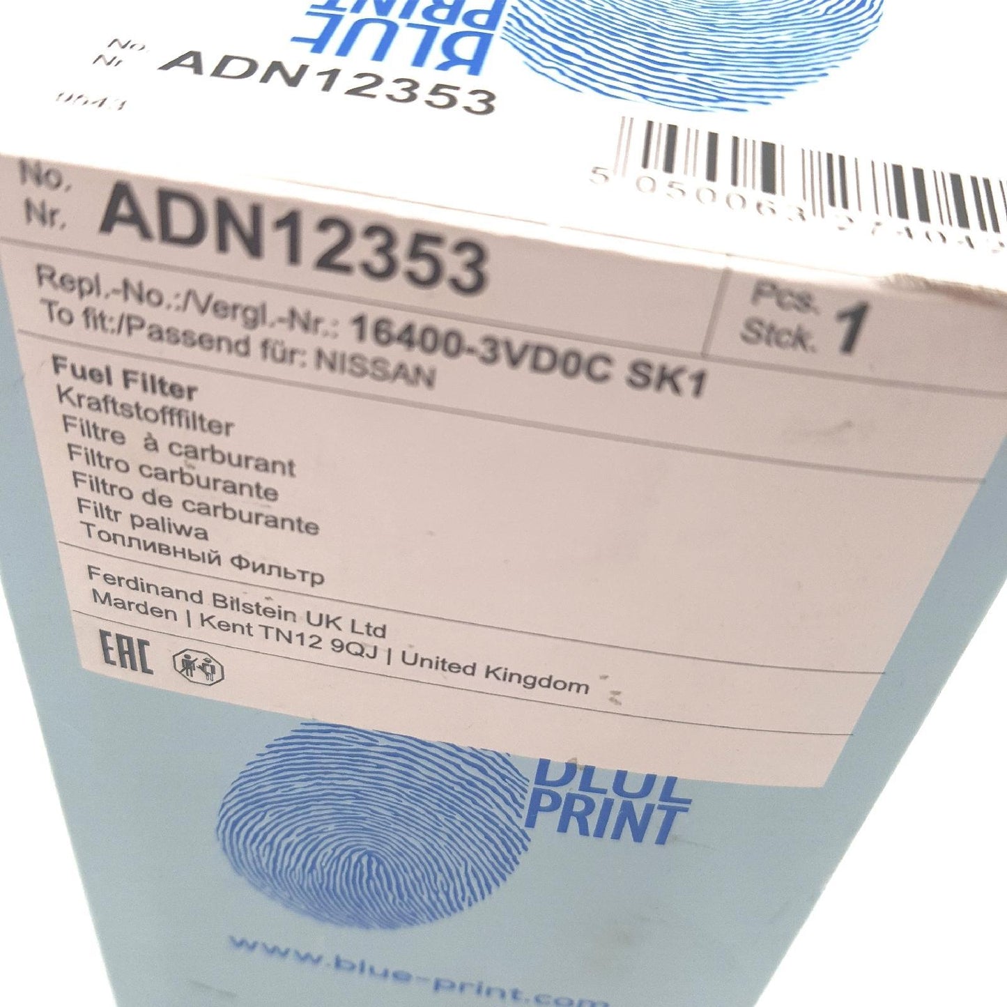 Blue Print Kraftstofffilter Autoersatzteile ADN12353 langlebig zuverlässig für alle Modelle